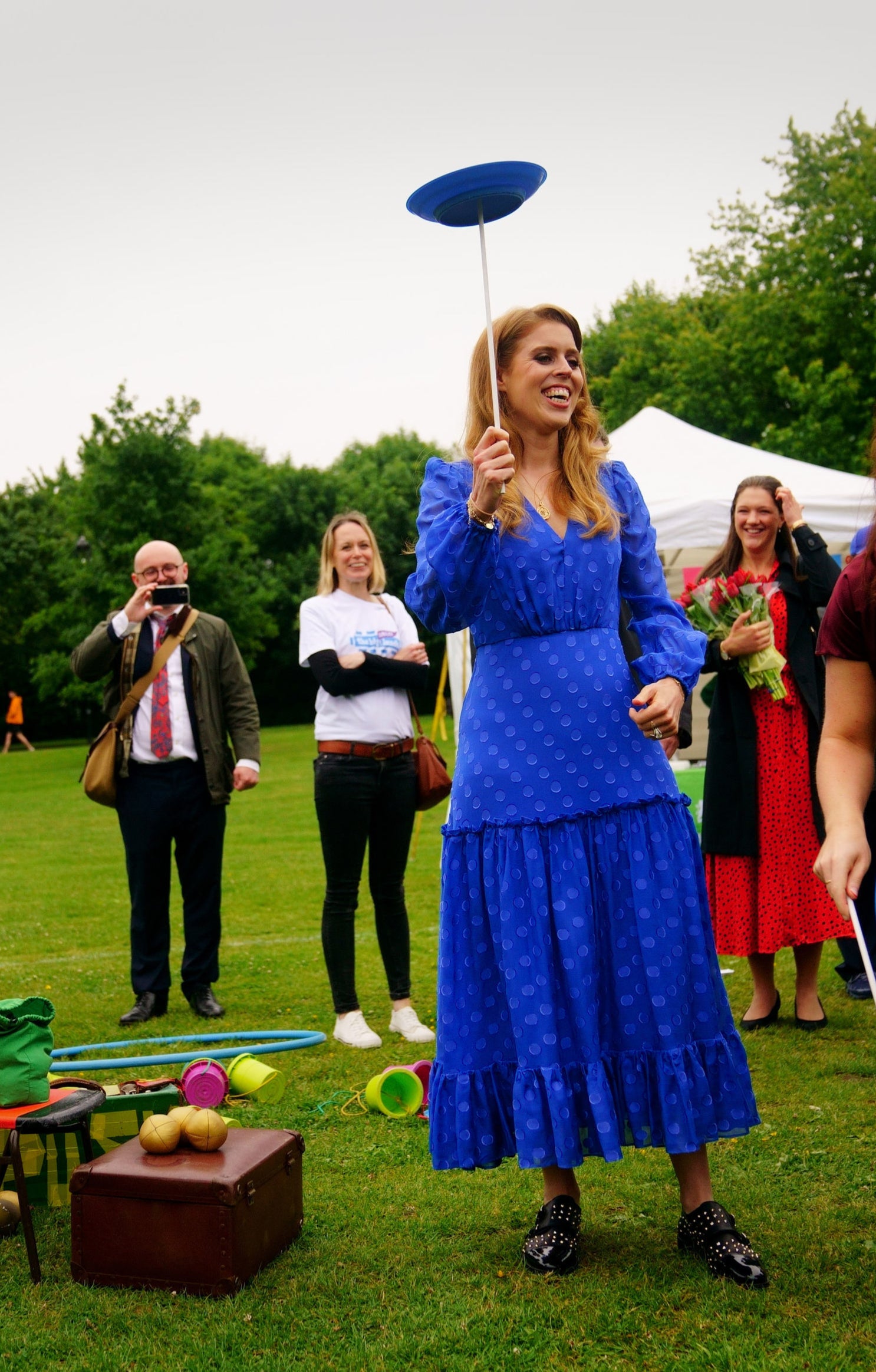 Princess Beatrice at the Big Jubilee Lunch organised by Westminster Council