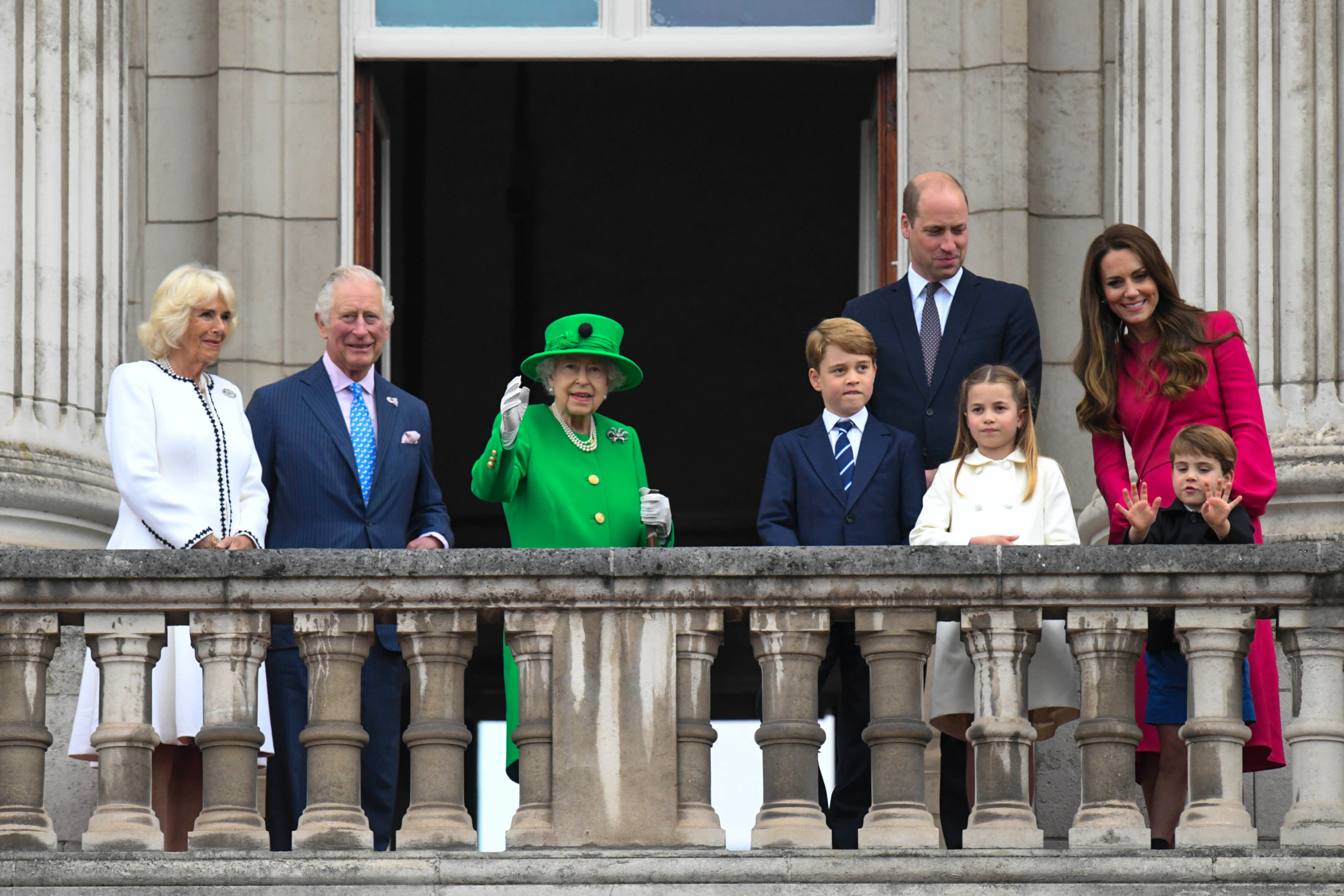 The ‘slimmed down’ royal family