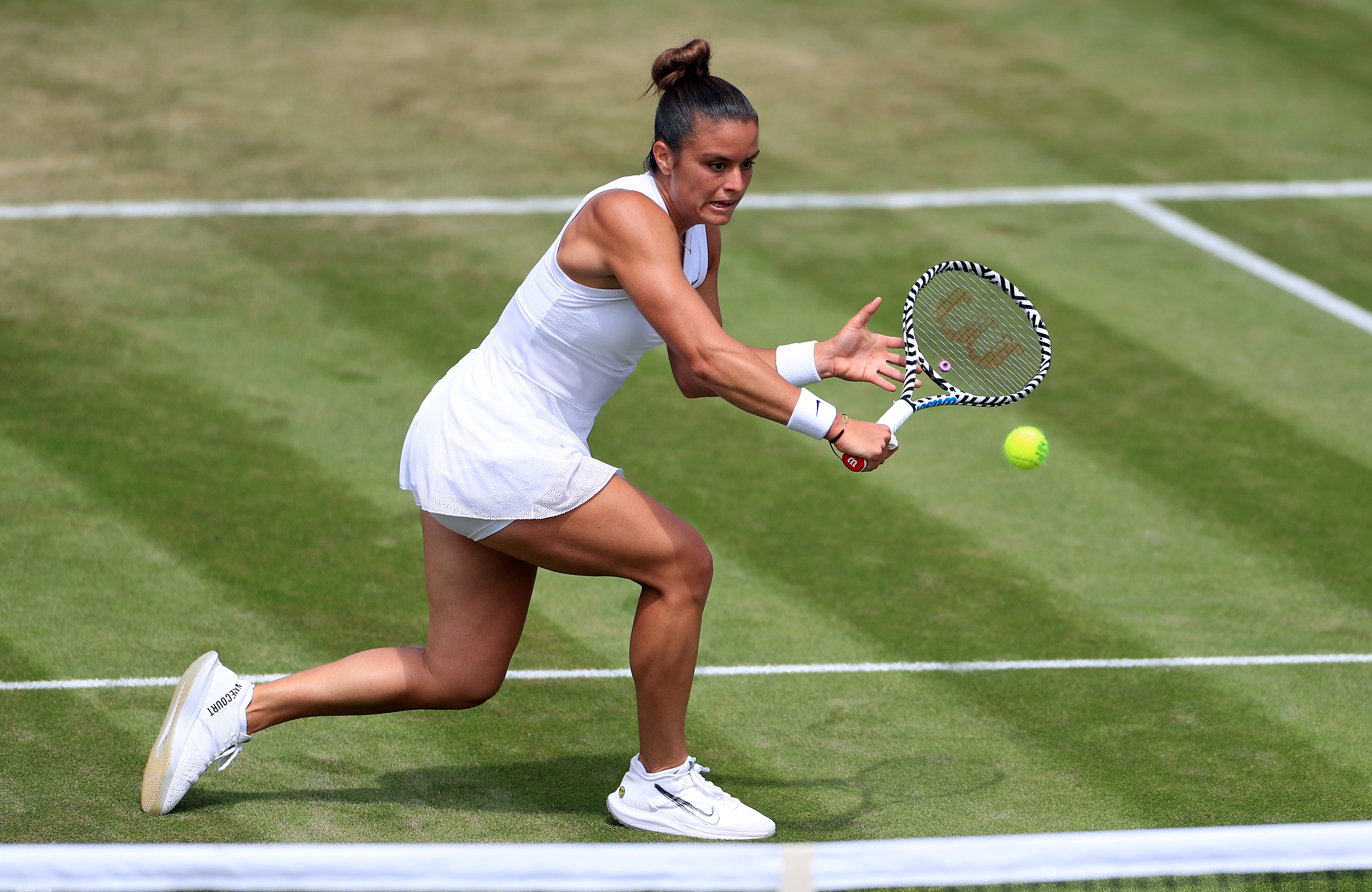 Sakkari is the world number five and the top seed in Nottingham (Mike Egerton/PA)