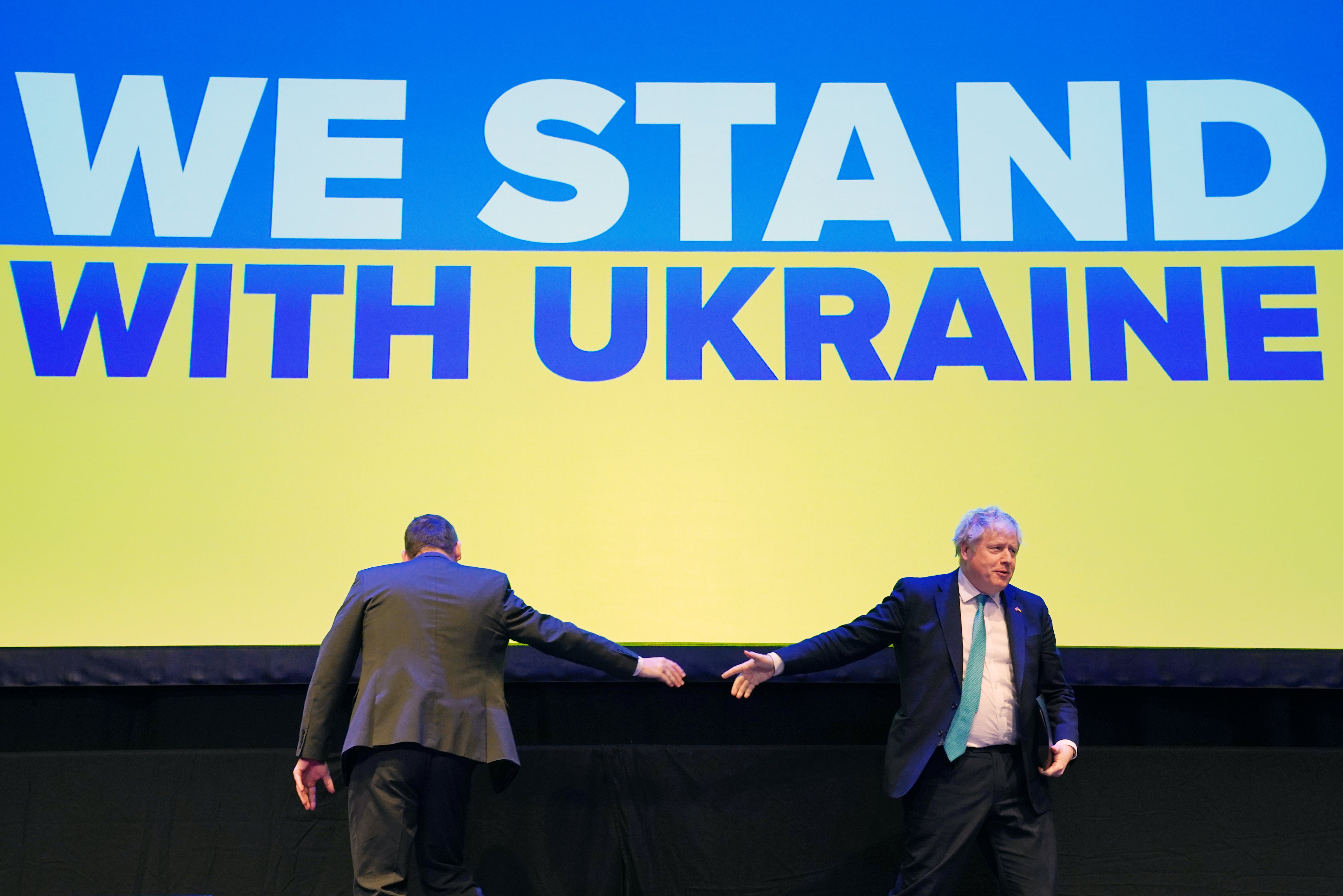 The Scottish Tory leader said he ‘cannot in good faith support Boris Johnson’ (Andrew Milligan/PA)