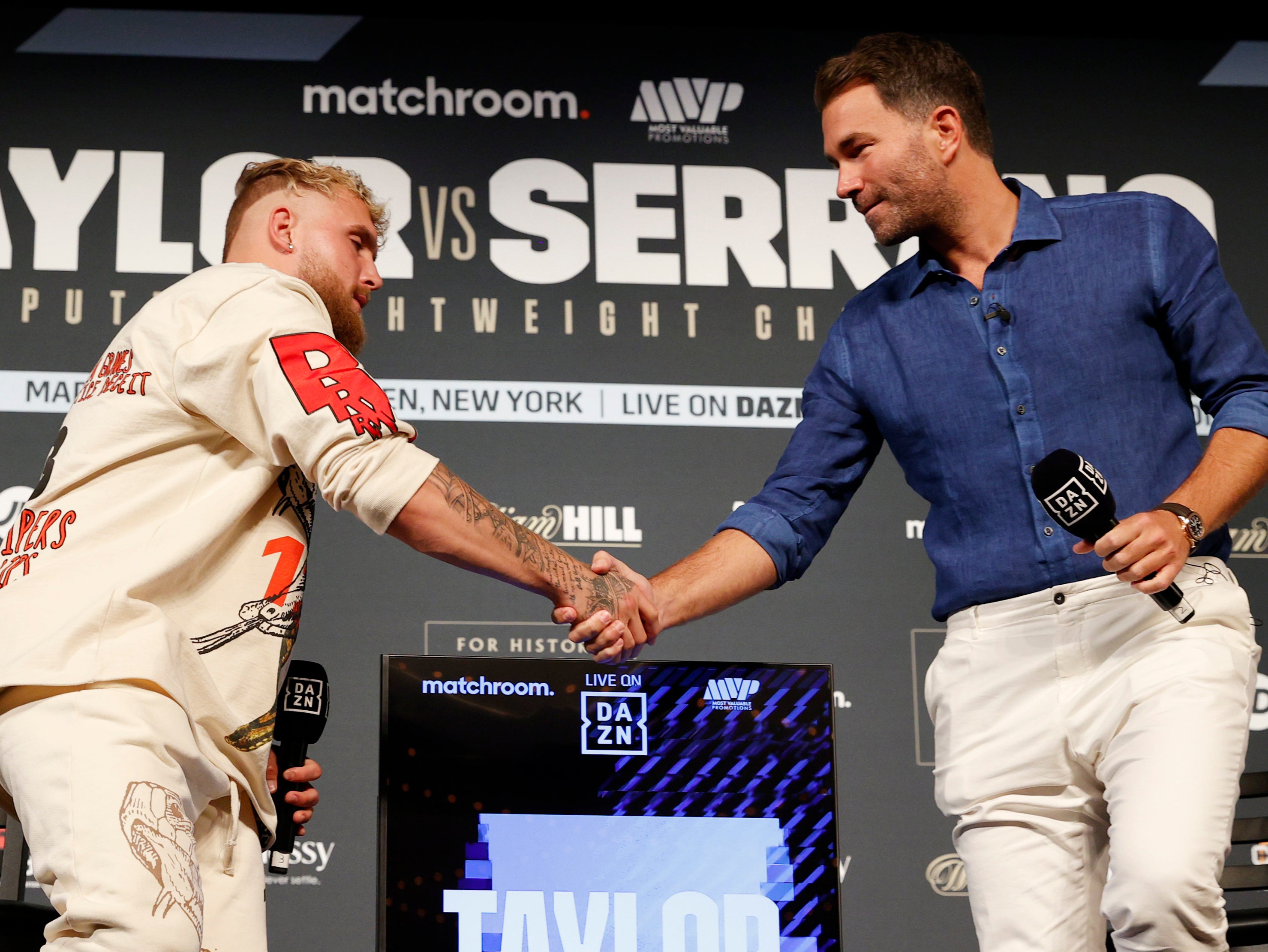 Paul and Eddie Hearn recently settled a defamation lawsuit out of court