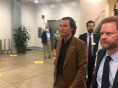 Matthew McConaughey spotted in Congress as he joins gun control talks and sparks rumour frenzy over political ambitions