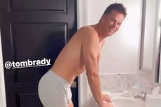 Gisele Bündchen shocks fans with video of husband Tom Brady in his underwear