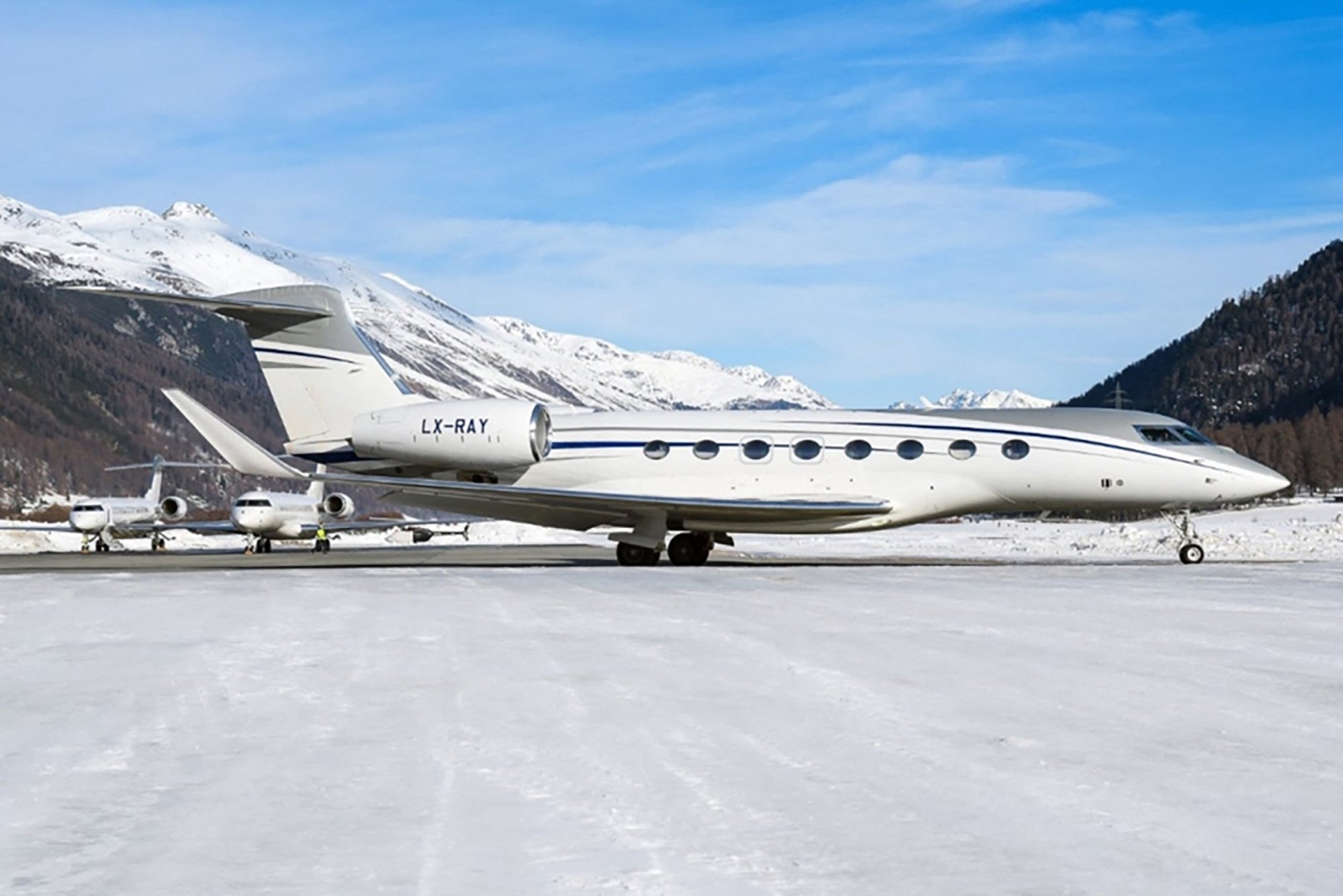 Roman Abramovich’s Gulfstream aircraft