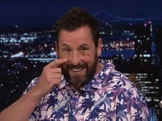 ‘I was bleeding terribly’: Adam Sandler explains why he had a black eye on Jimmy Fallon