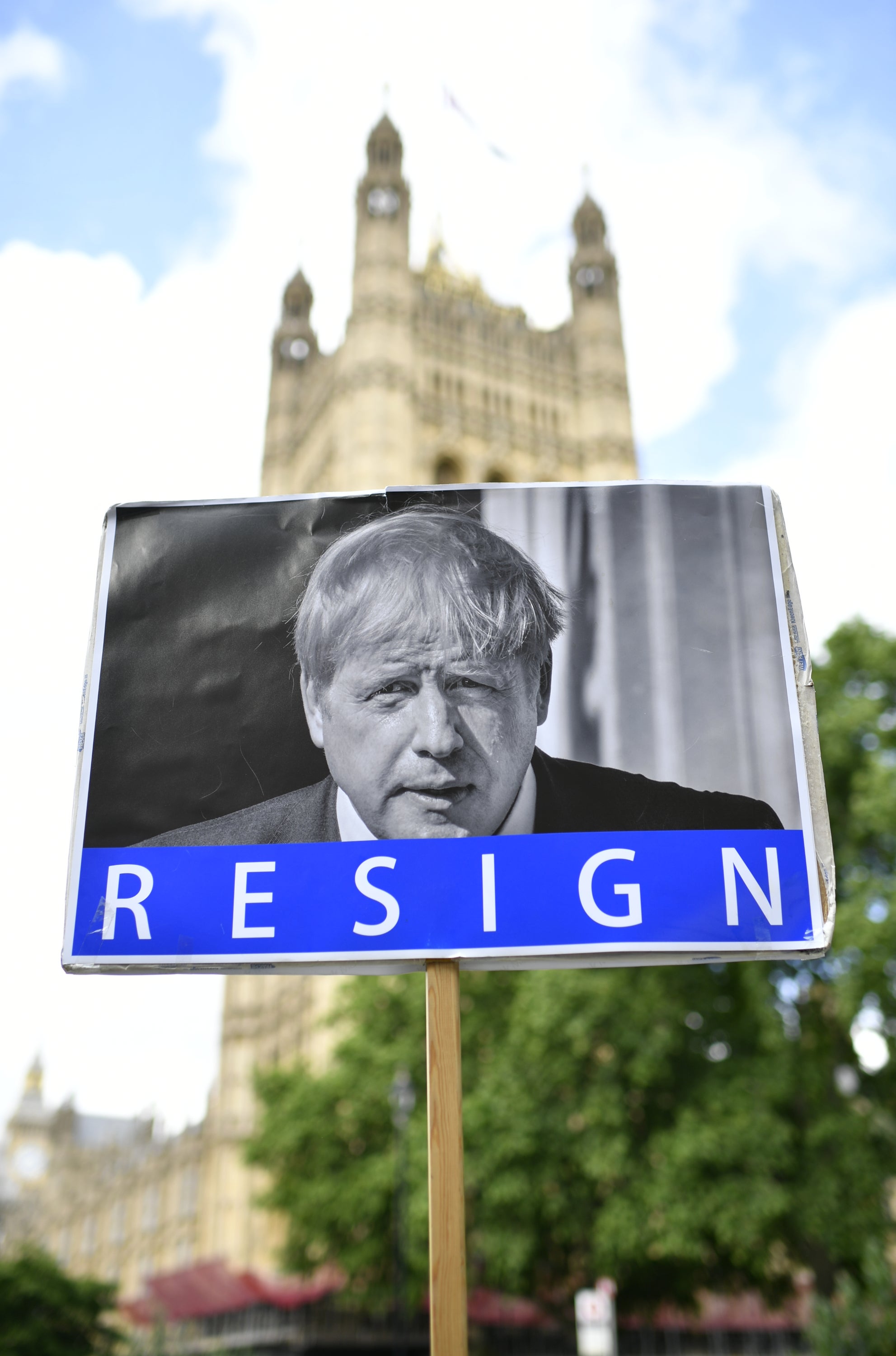 Tory MPs remain divided over Boris Johnson’s premiership in the aftermath of the confidence vote against him, and some are still calling for him to resign (Beresford Hodge/PA)