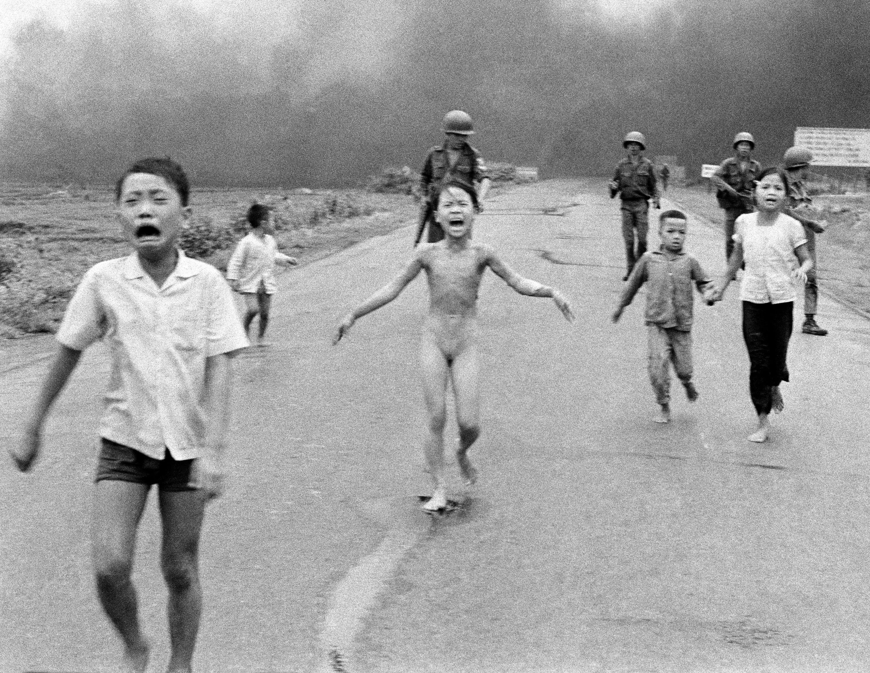 The iconic photo, officially titled ‘The Terror of War’, quickly came to be known as the ‘Napalm Girl’