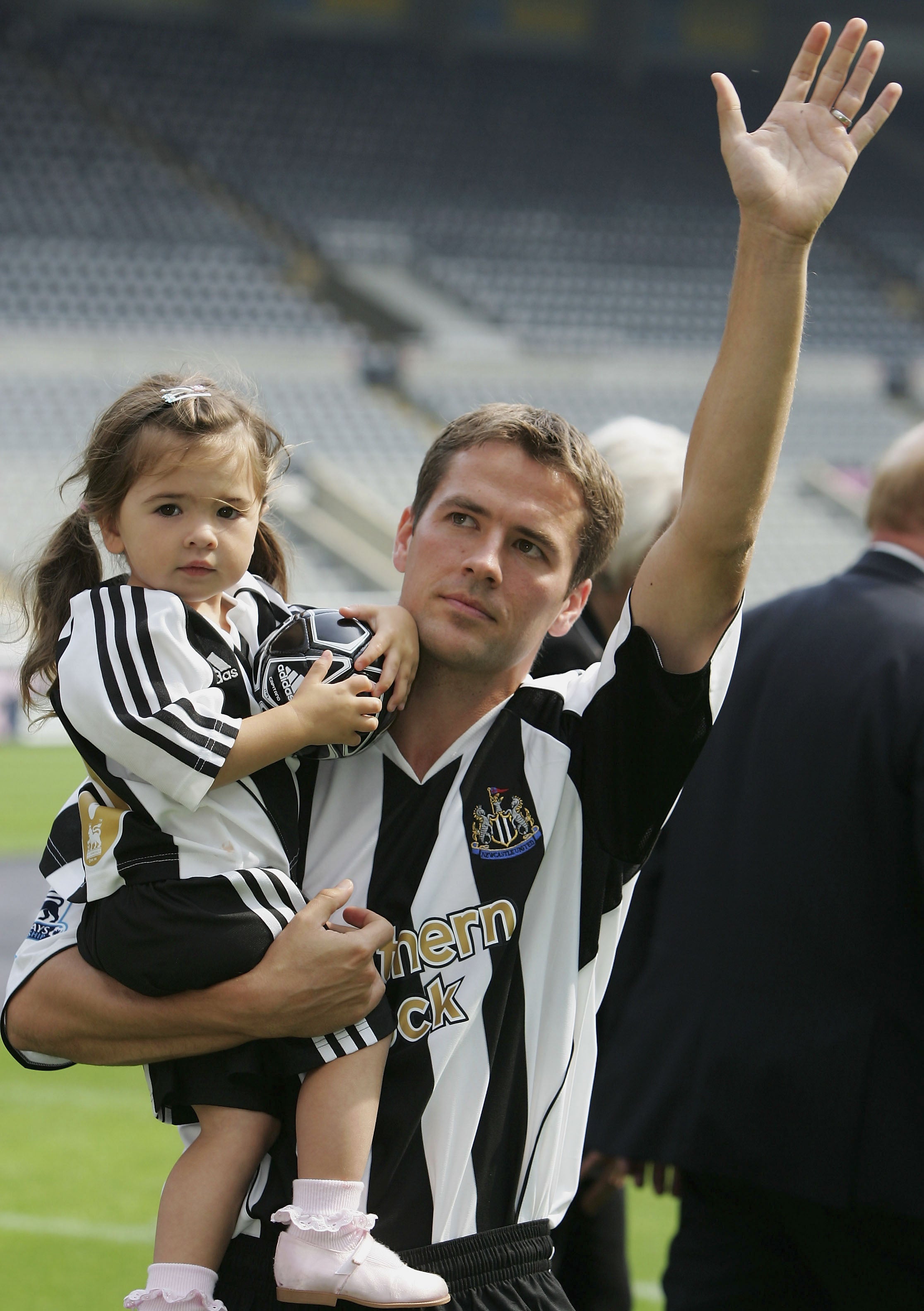 Gemma and Michael Owen in 2005