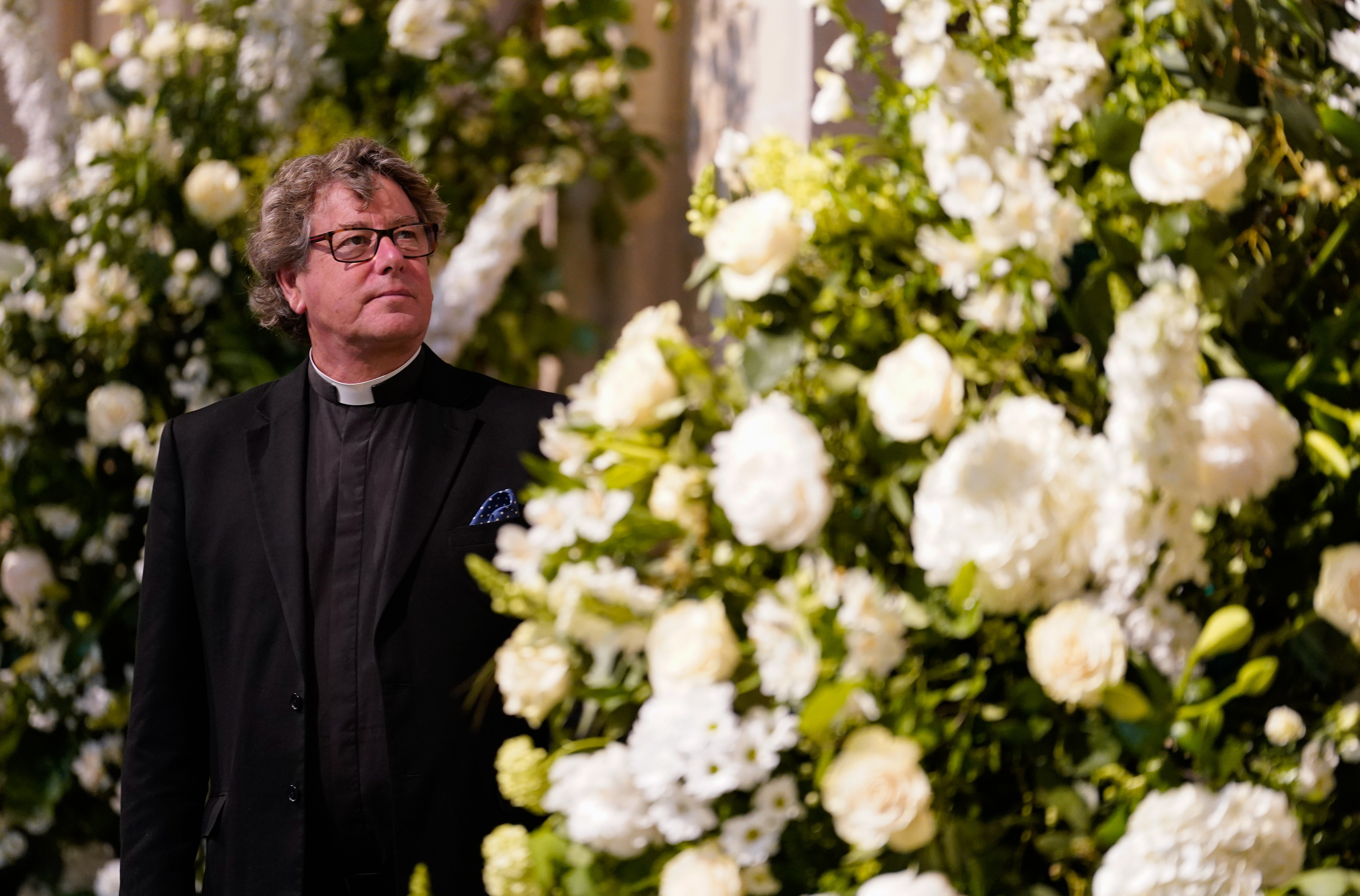 Dean of Chichester said the festival, made of 60 flower arrangements, is a ‘joyful celebration’ (Andrew Matthews/PA)