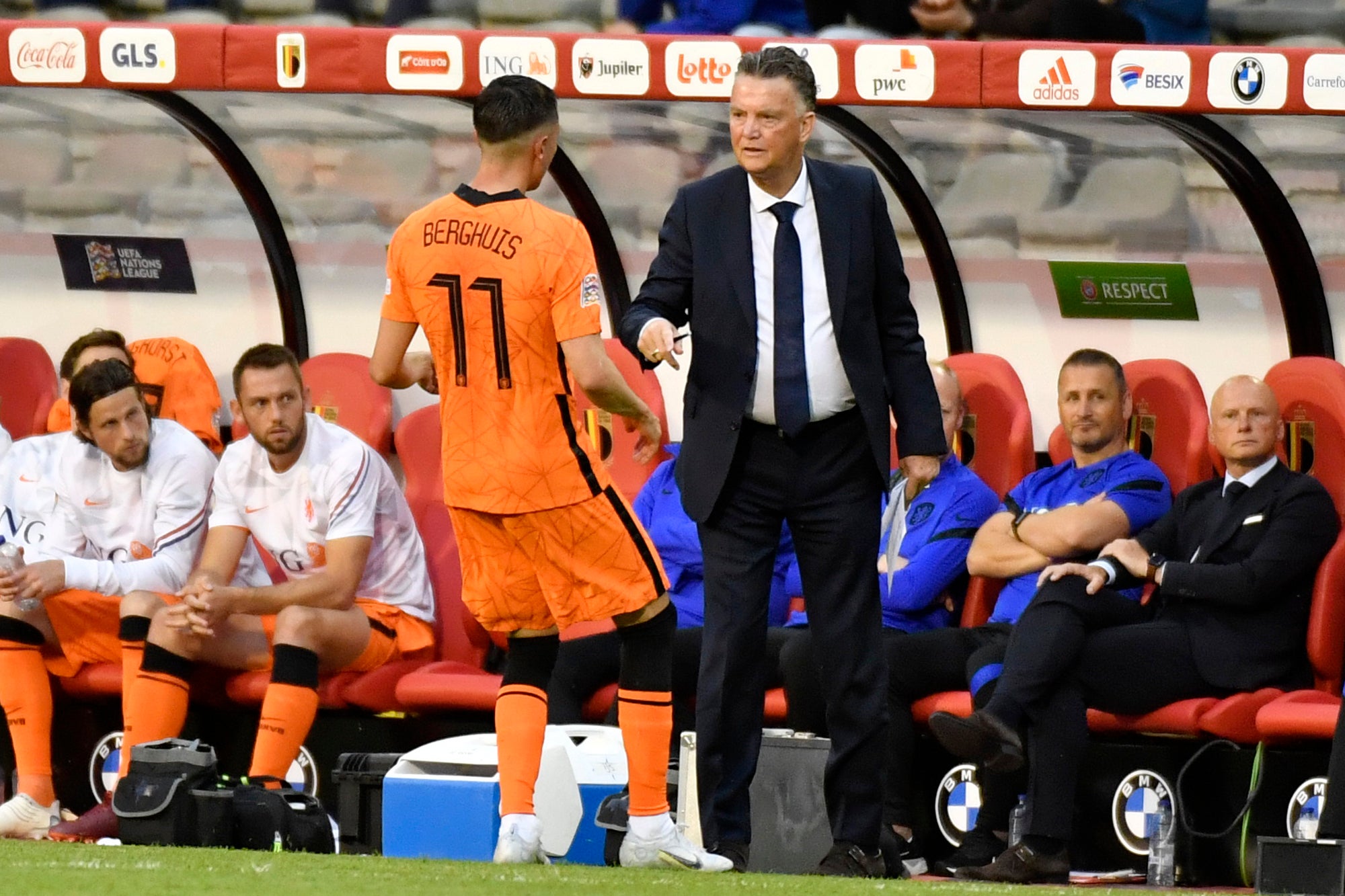 Louis van Gaal is the current coach of Holland (Geert Vanden Wijngaert/AP/PA)