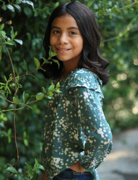 A portrait of Maite Yuleana Rodriguez, one of the 19 school children killed in the May, 2022, mass shooting in Uvalde, Texas.