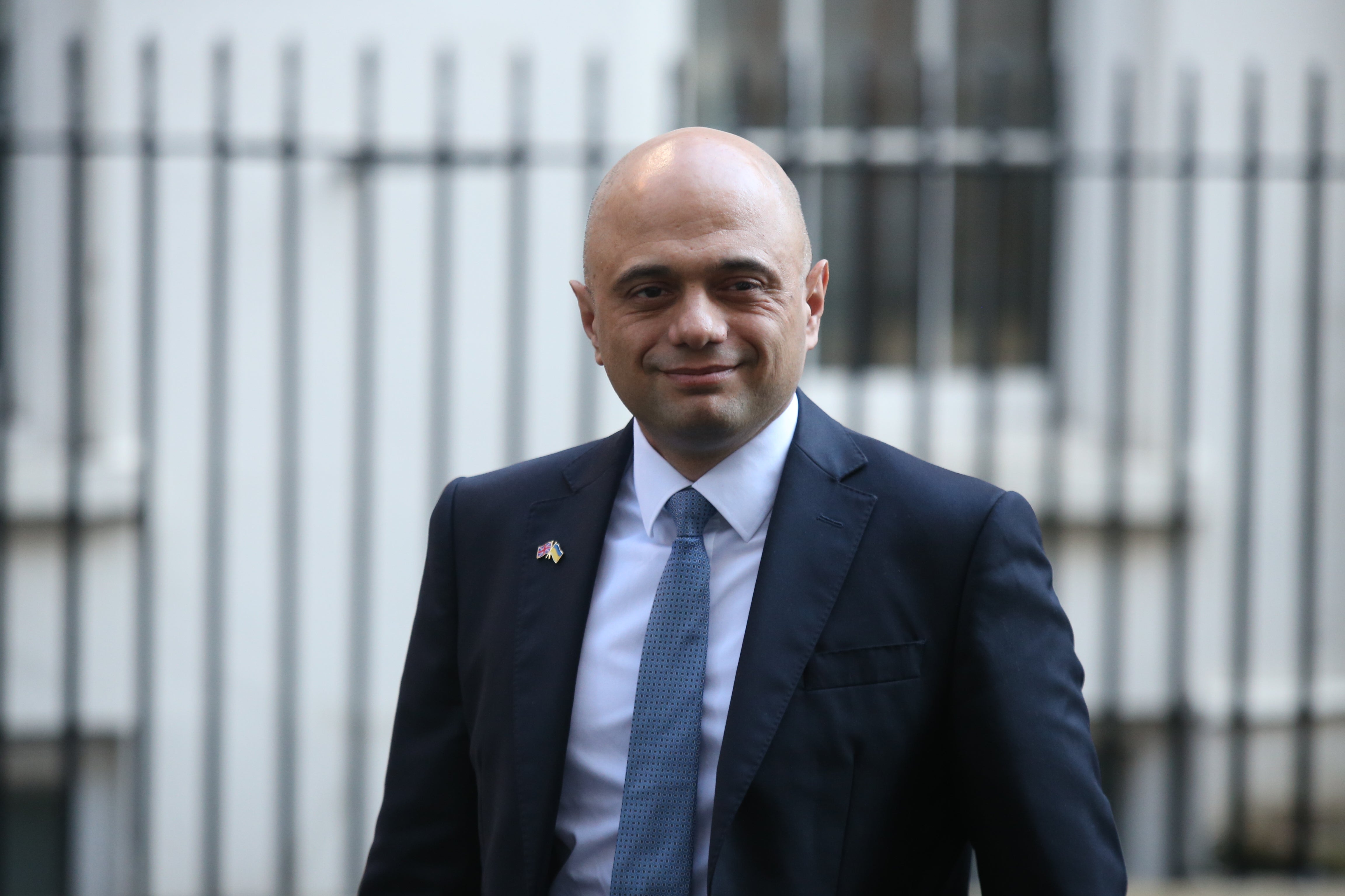 Health secretary Sajid Javid