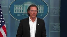 Uvalde native Matthew McConaughey makes emotional gun control speech at White House