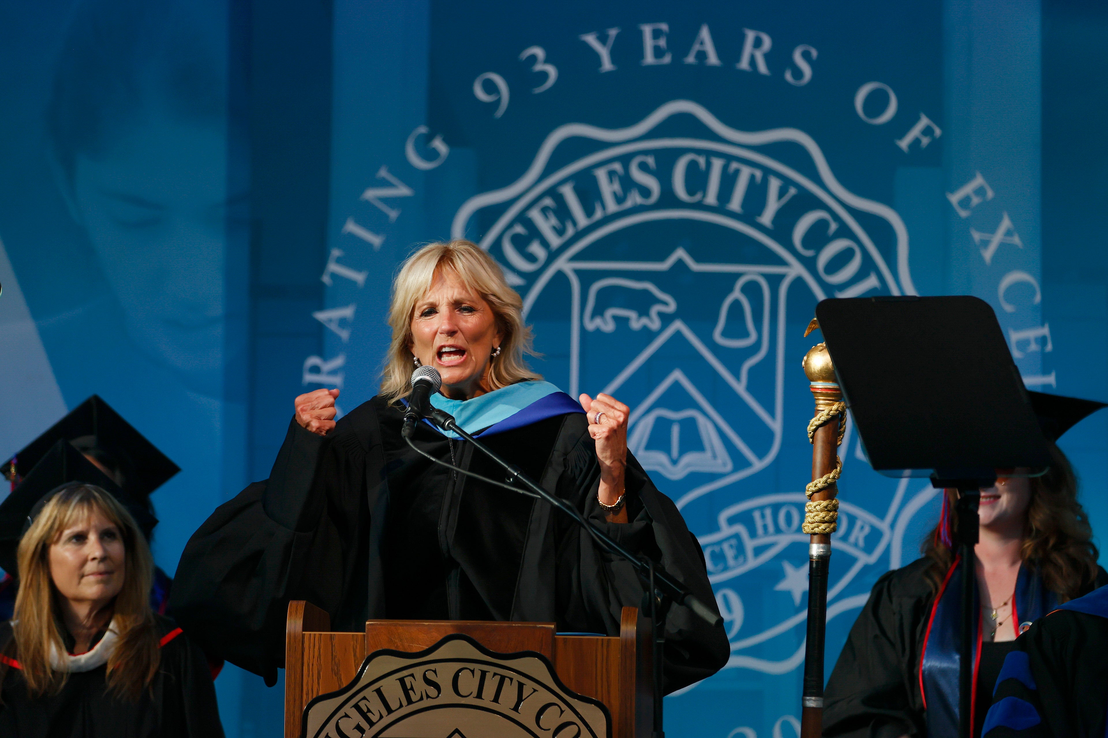 LA City College Commencement Jill Biden