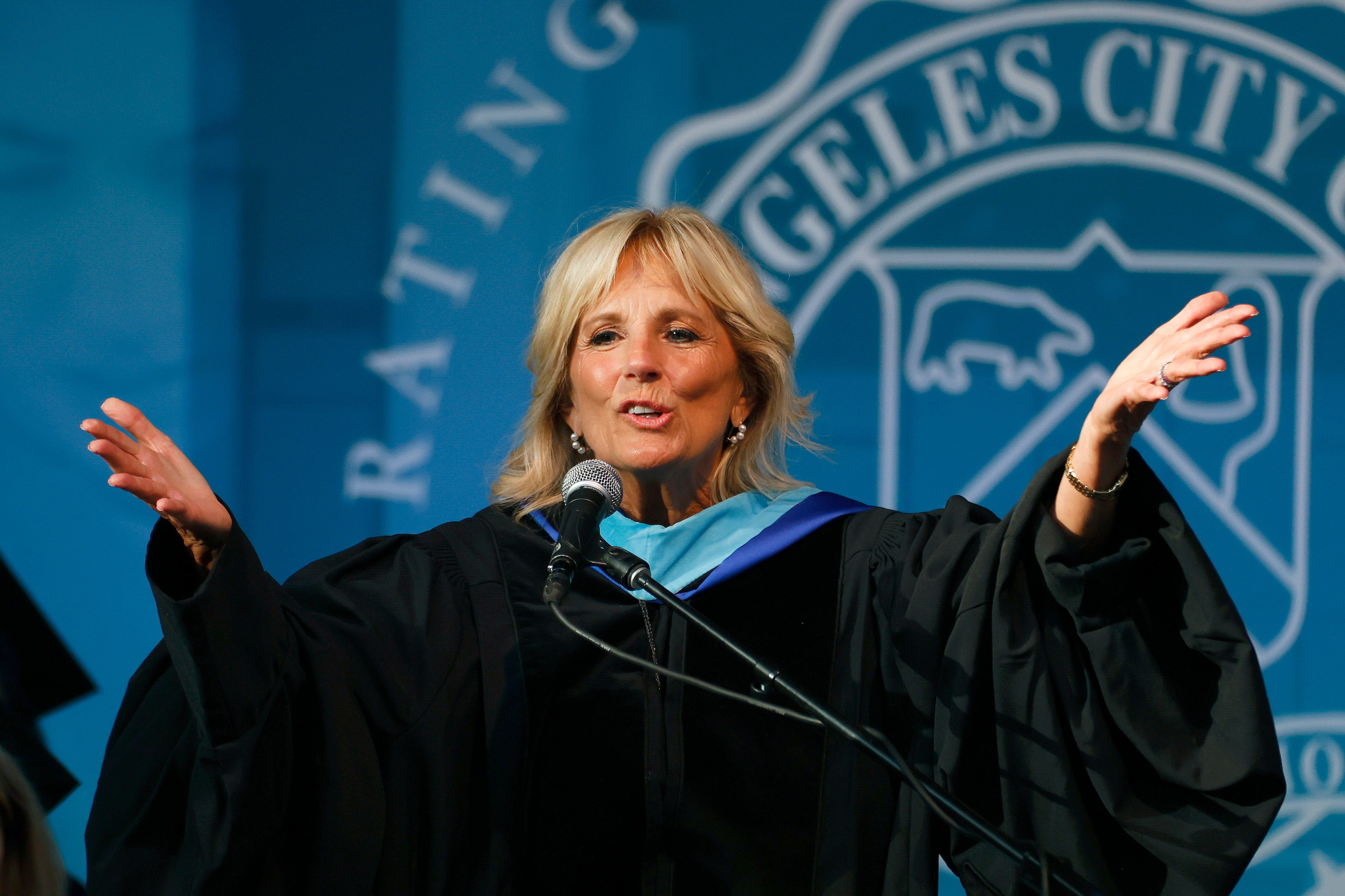 LA City College Commencement Jill Biden