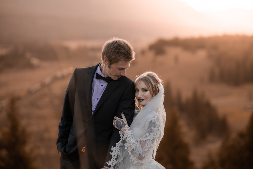 Alexandrea on her wedding day (@KallaRambergPhotography/PA Real Life)