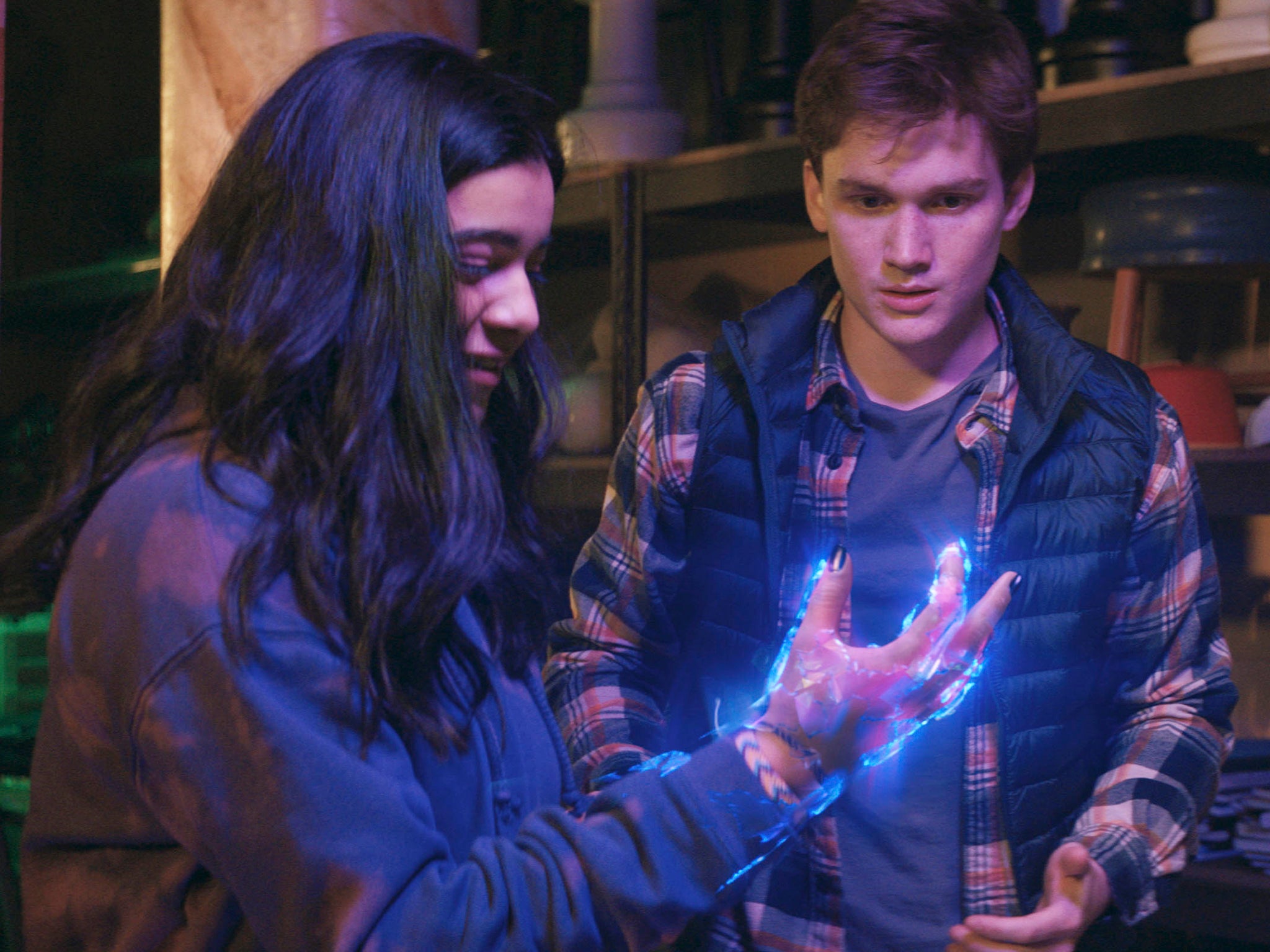 Iman Vellani and Matt Lintz in ‘Ms Marvel'