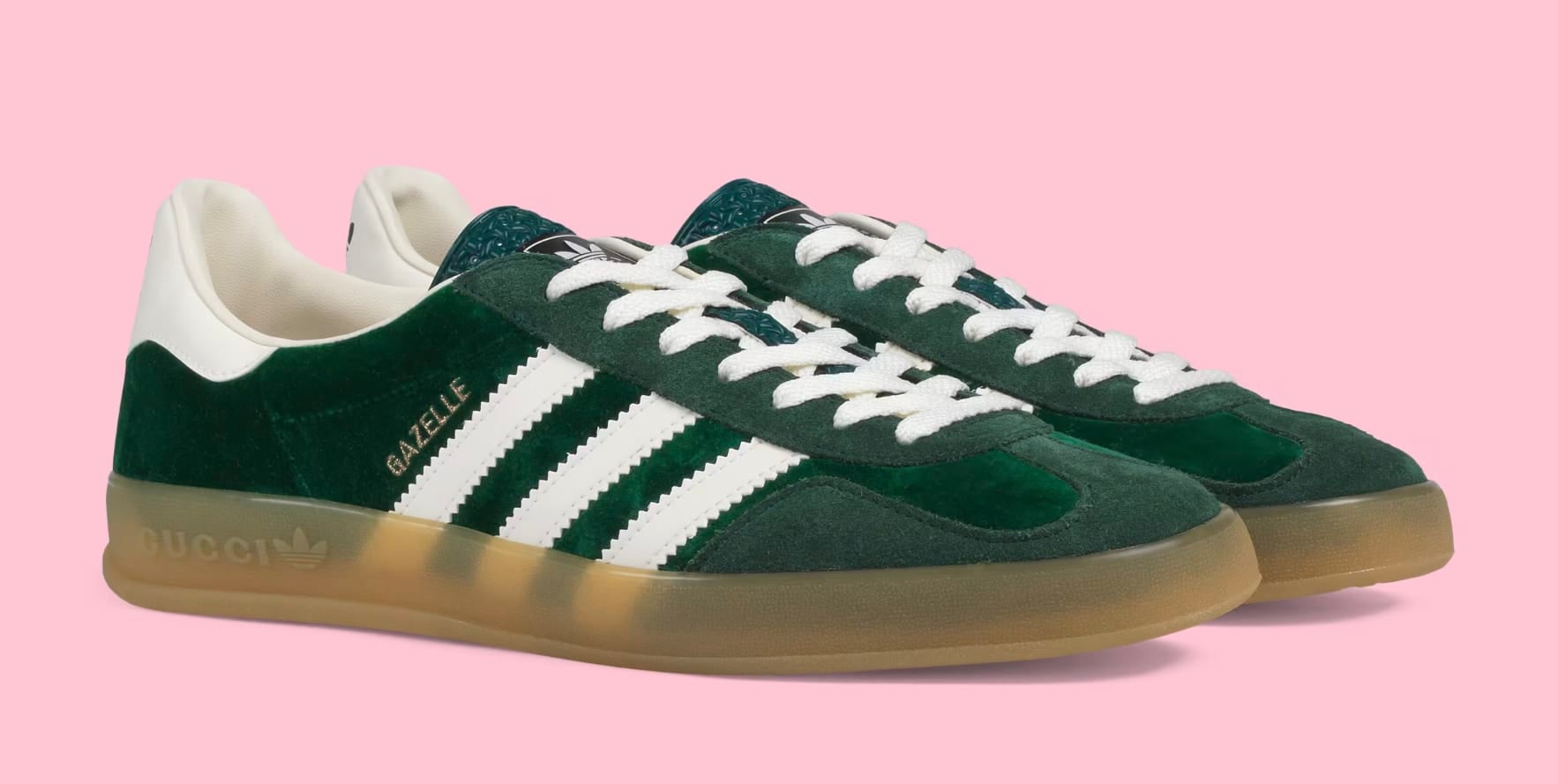 Adidas Gazelle gets Gucci makeover