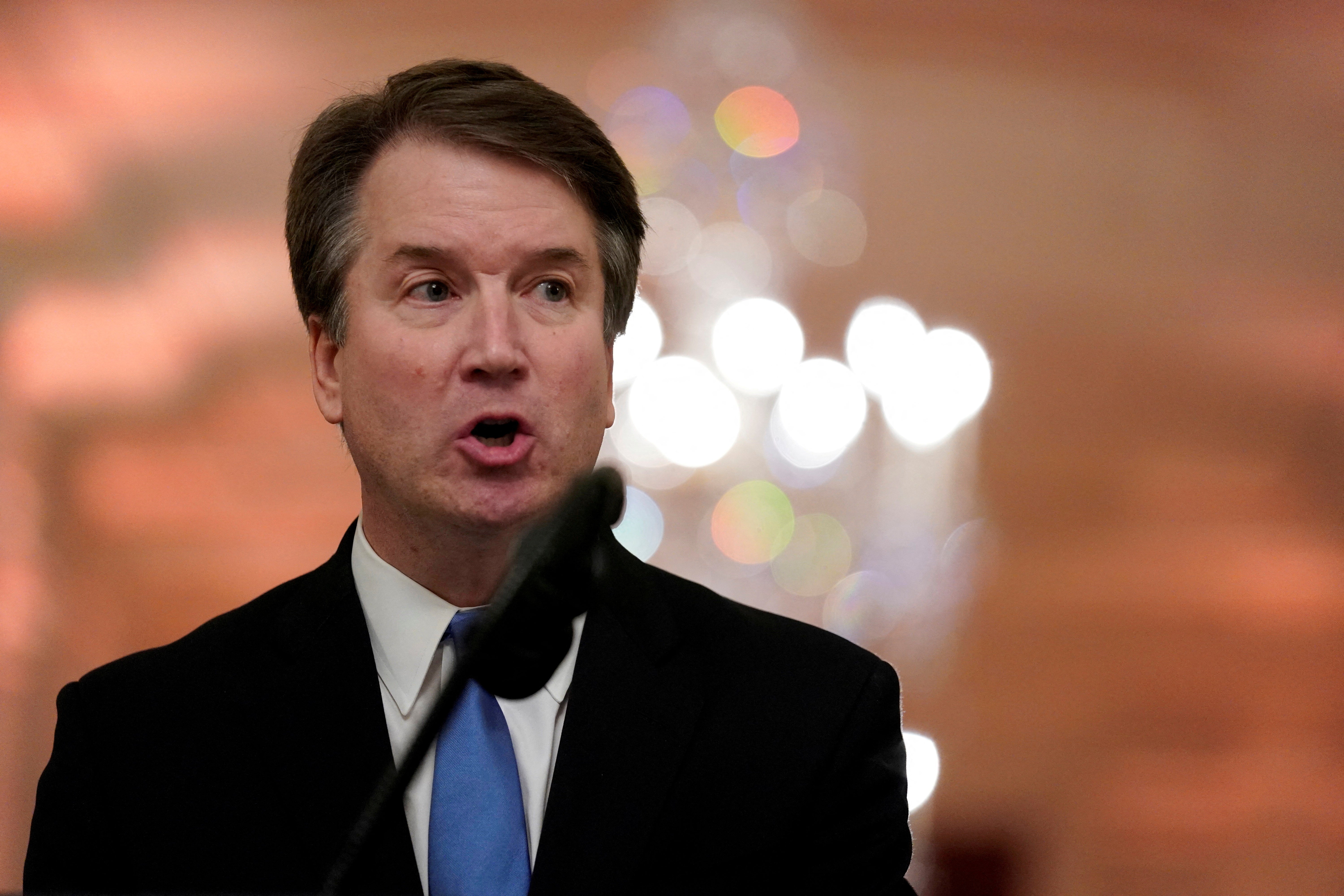 Suspect allegedly travelled from California to Maryland to kill Brett Kavanaugh (pictured)