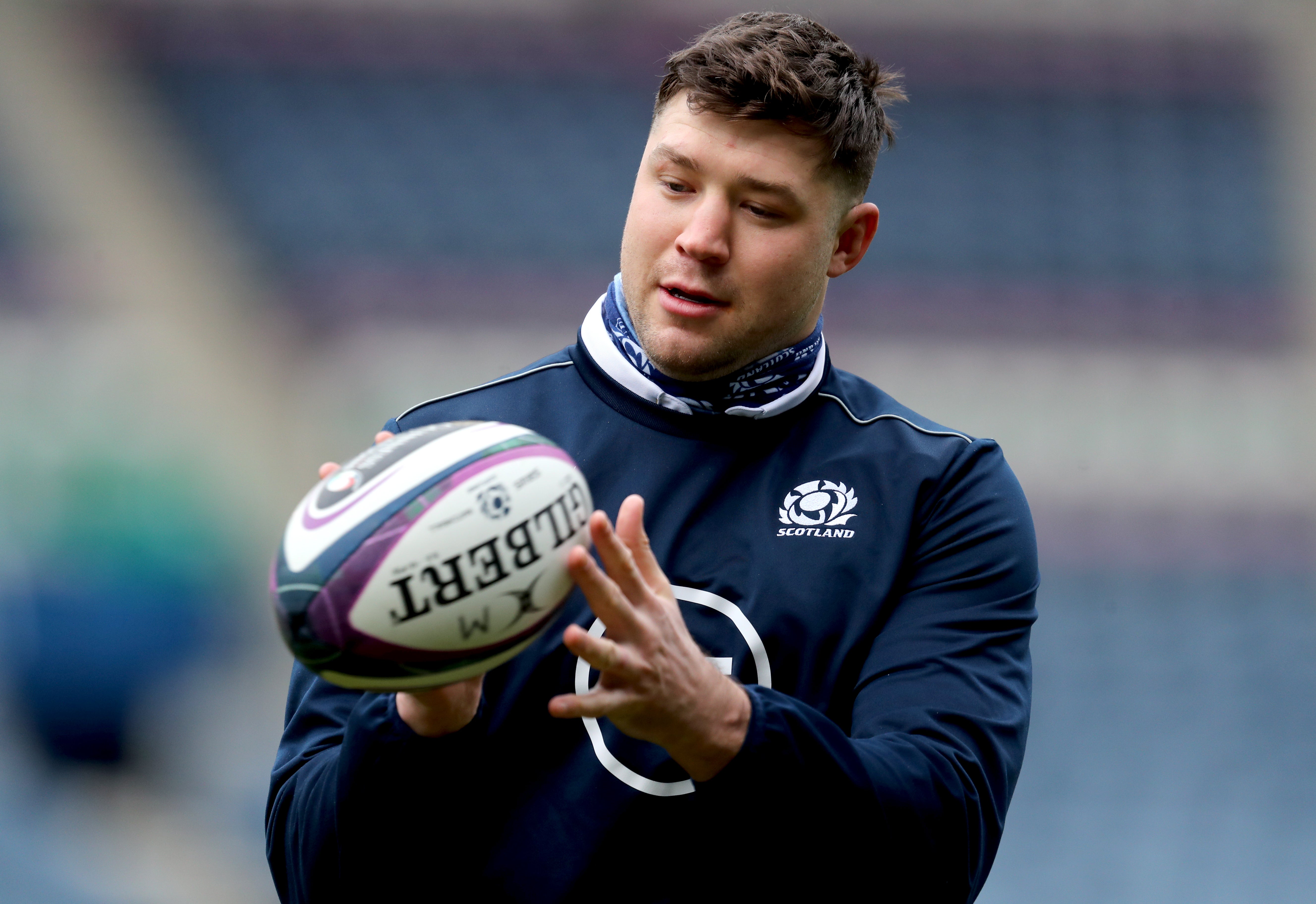 Grant Gilchrist will captain Scotland in South America (Jane Barlow/PA)