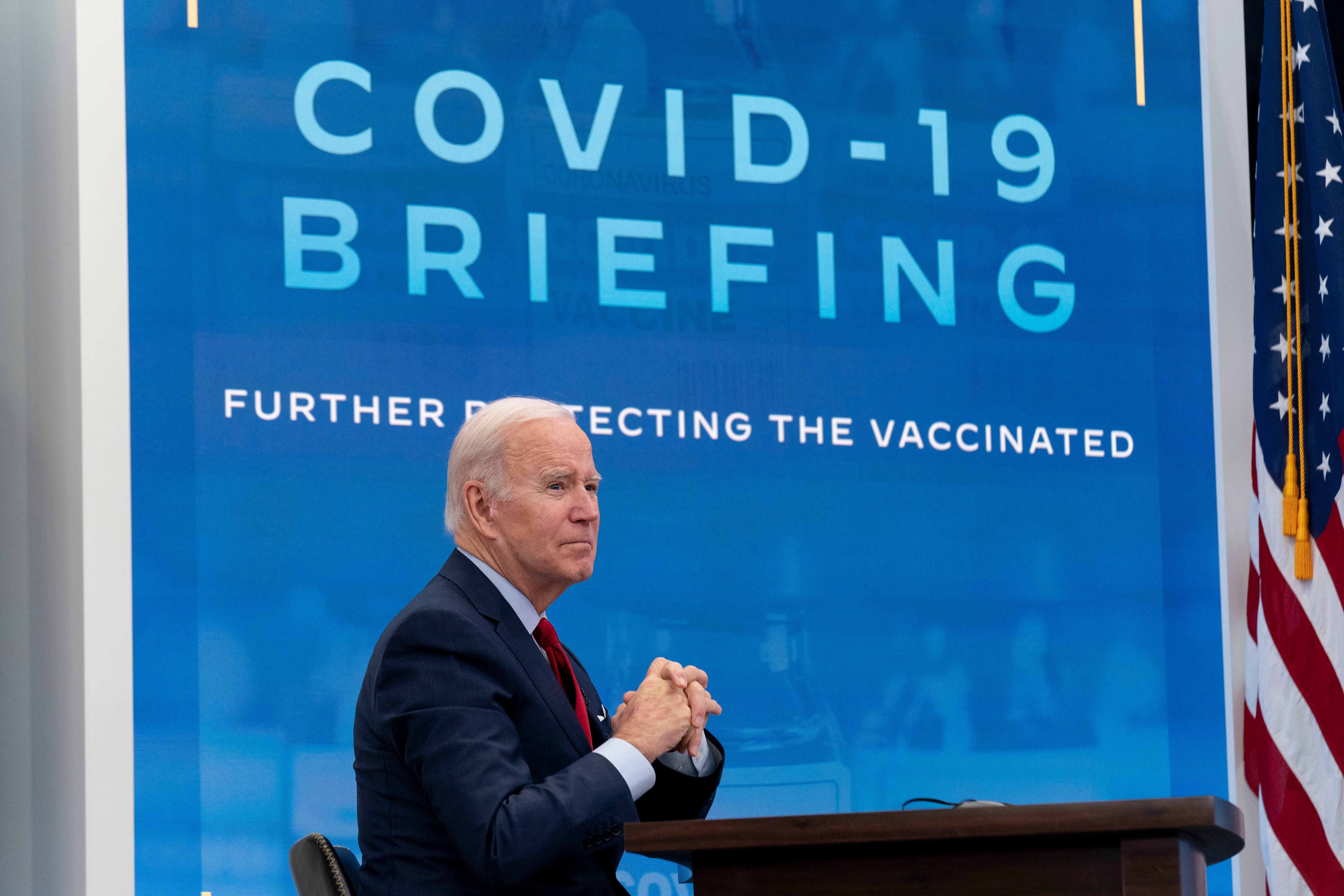 Virus Outbreak Biden