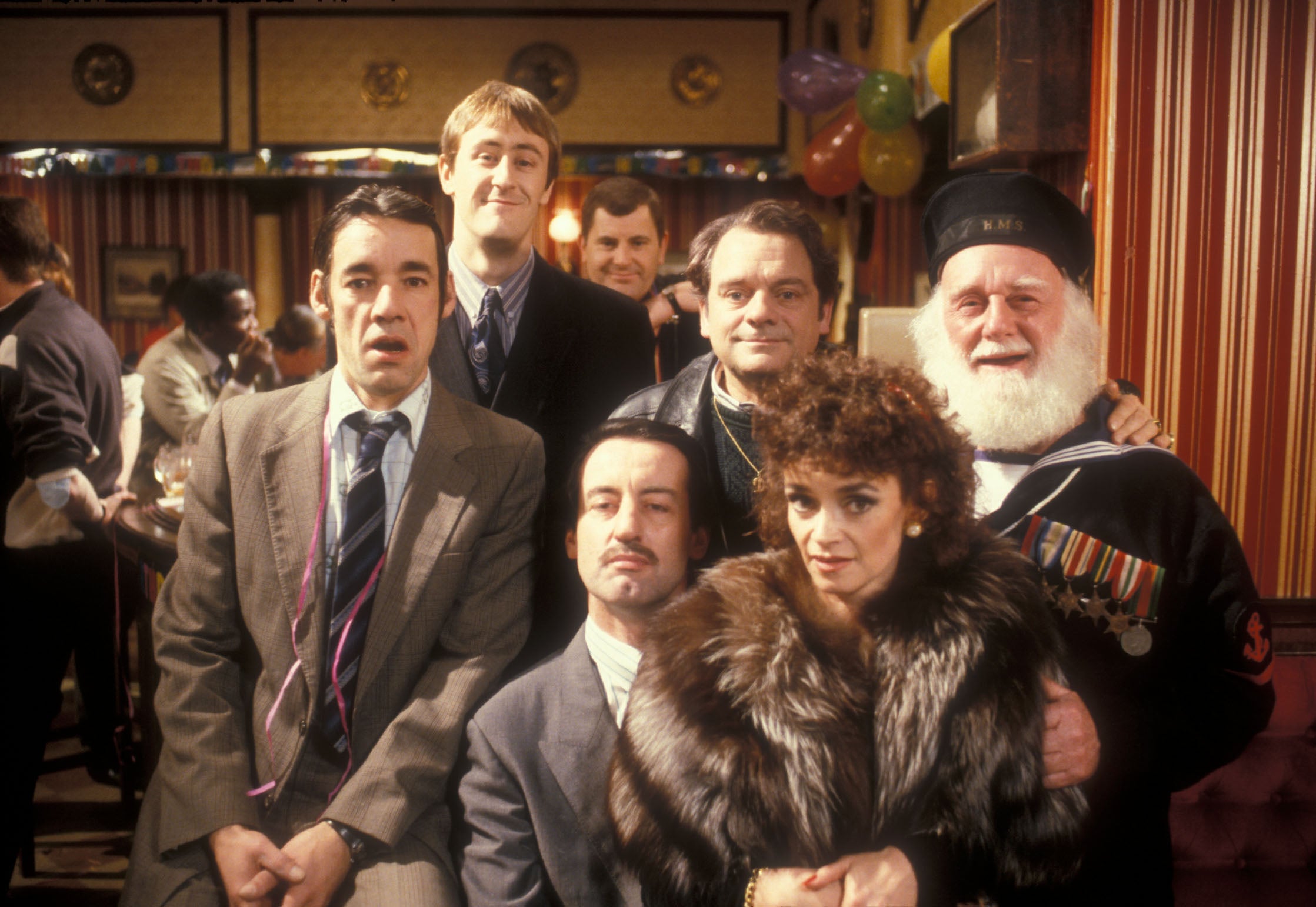 The cast of ‘Only Fools and Horses’