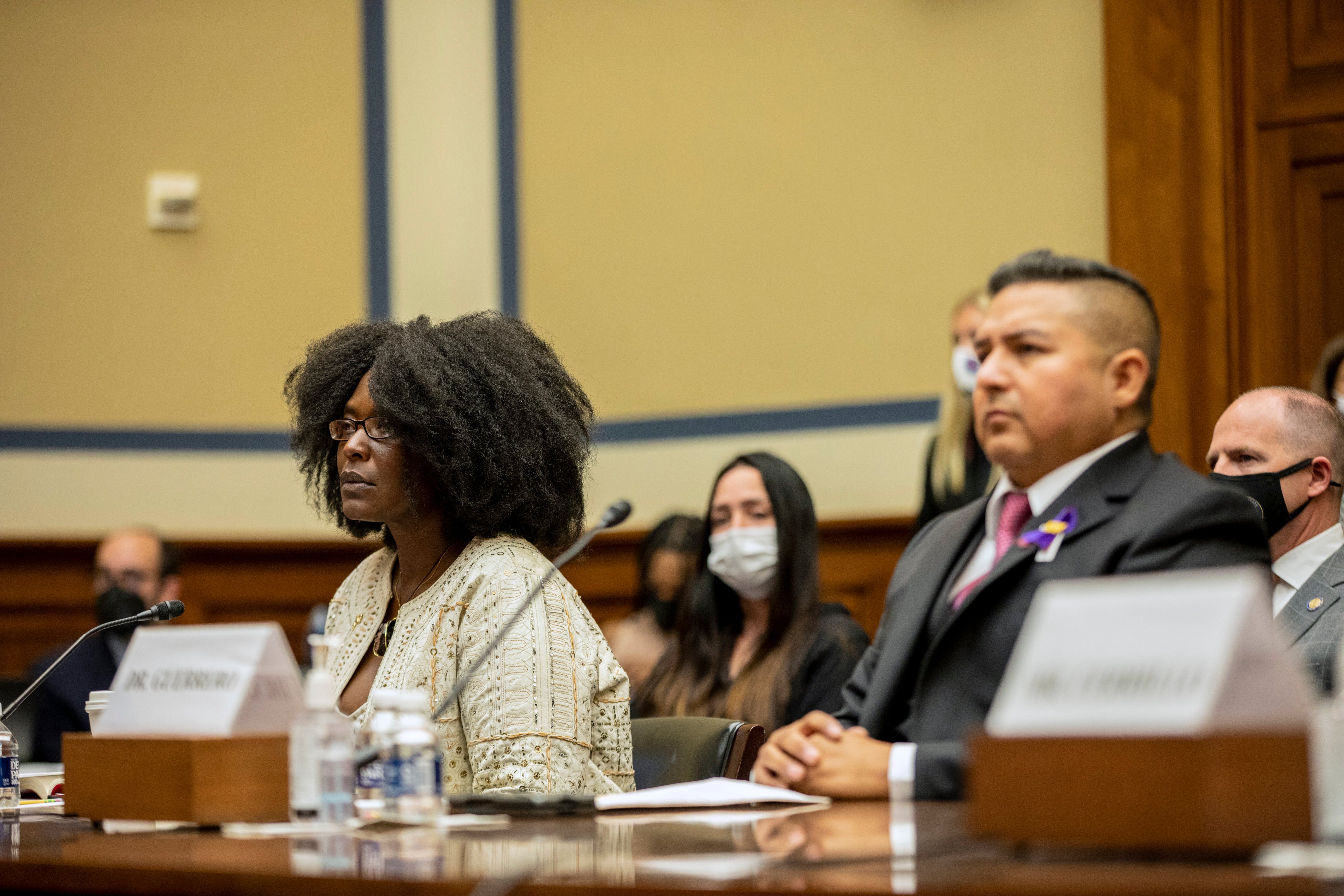 Zeneta Everhart gave emotional testimony before the House Oversight Committee on Wednesday morning