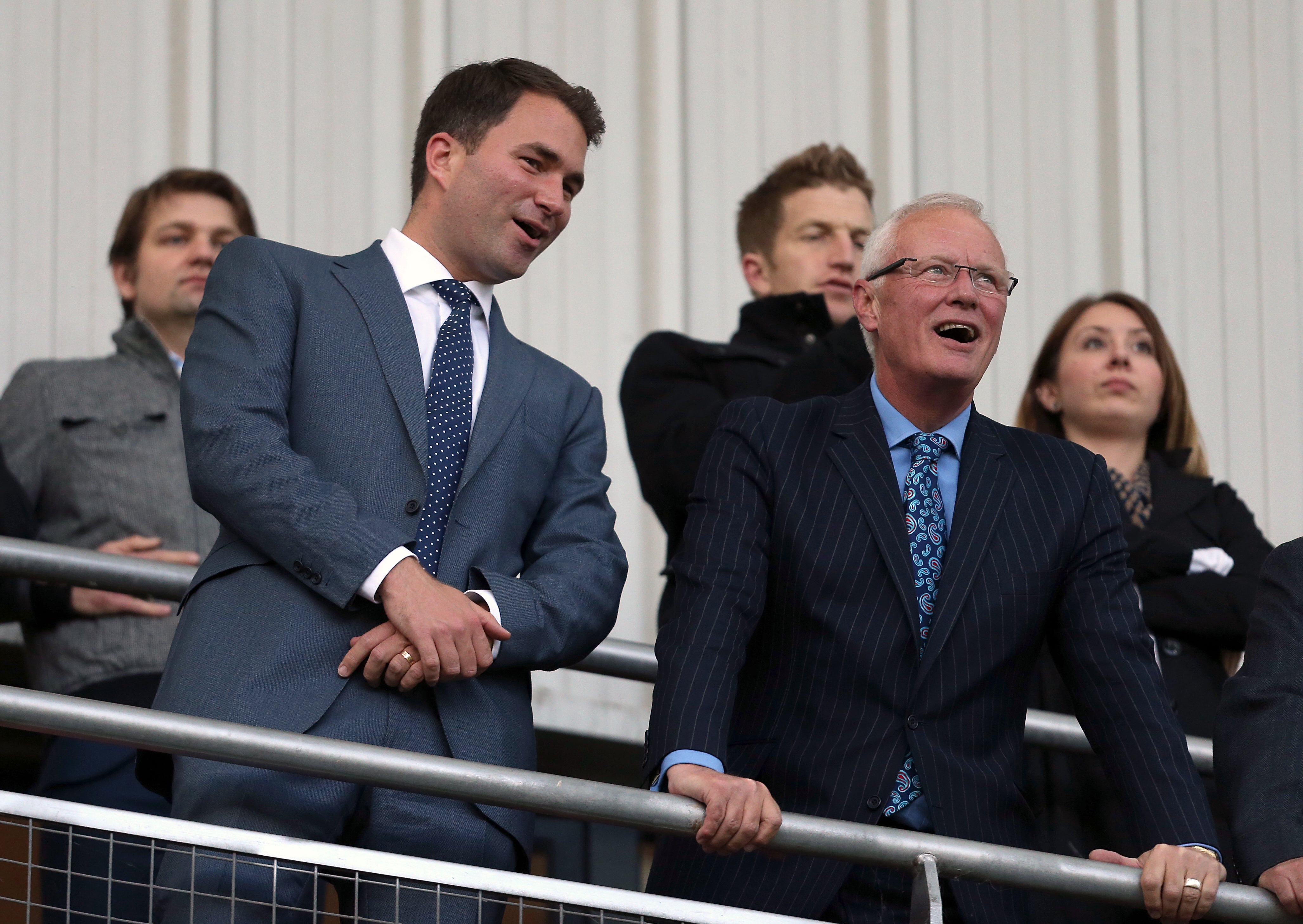 Eddie Hearn wanted a better birthday message off his dad Barry (Stephen Pond/PA)