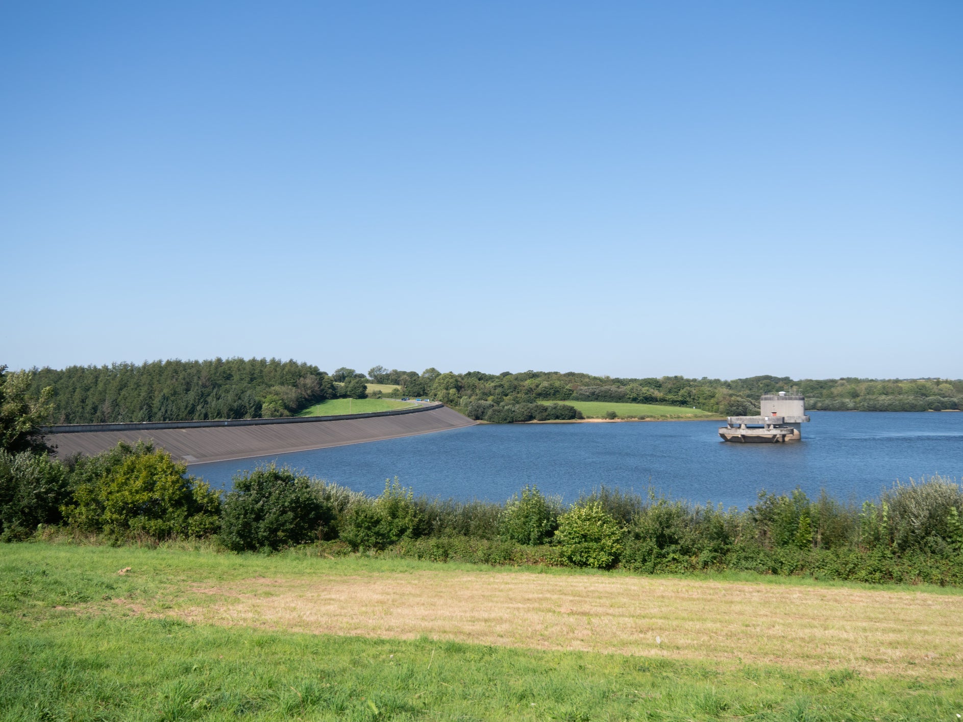 A general view of Roadford Lake in Devon