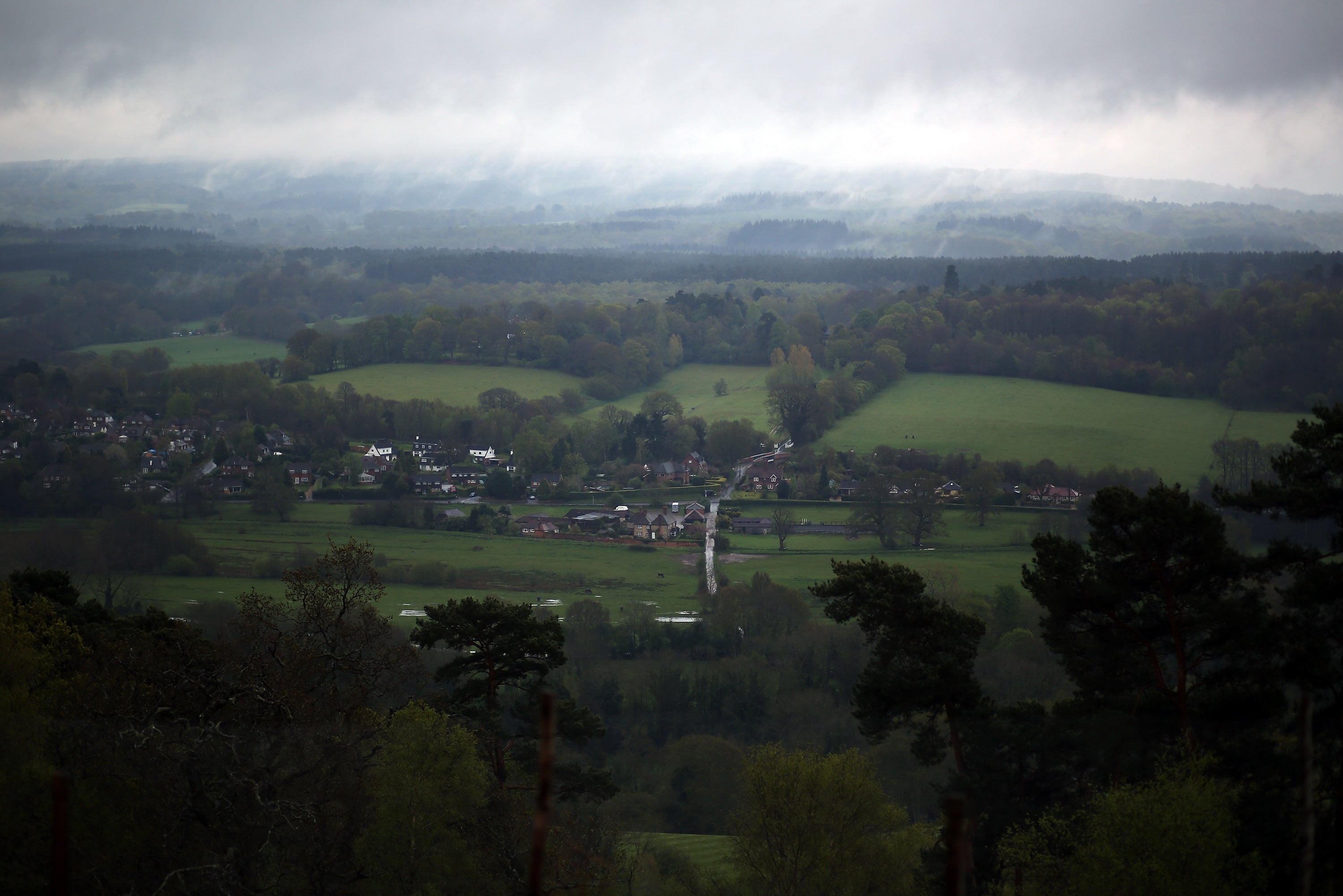 The government has given the green light to gas drilling at a site in the Surrey Hills