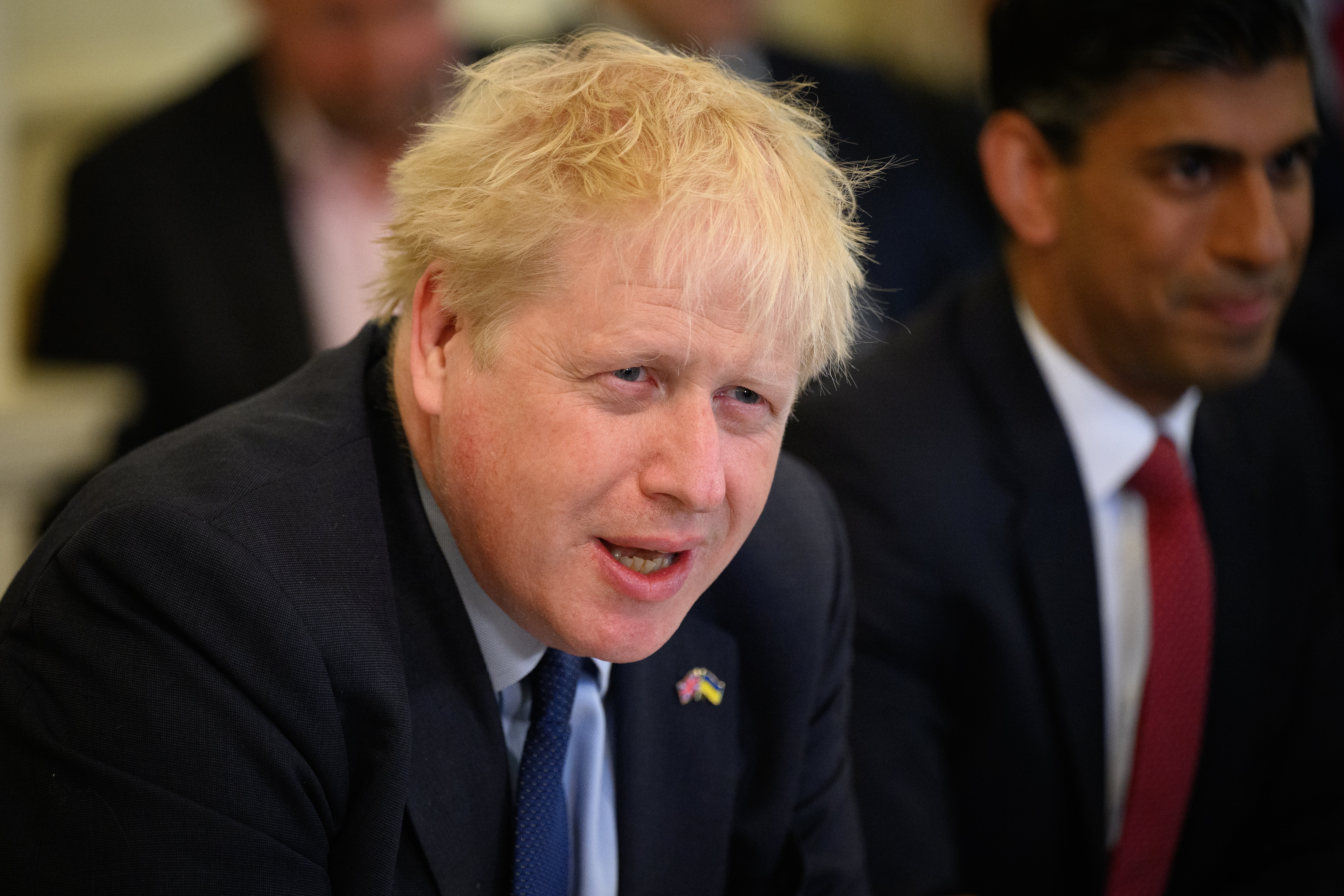 Boris Johnson is attempting to push on after the bruising no confidence vote (Leon Neal/PA)