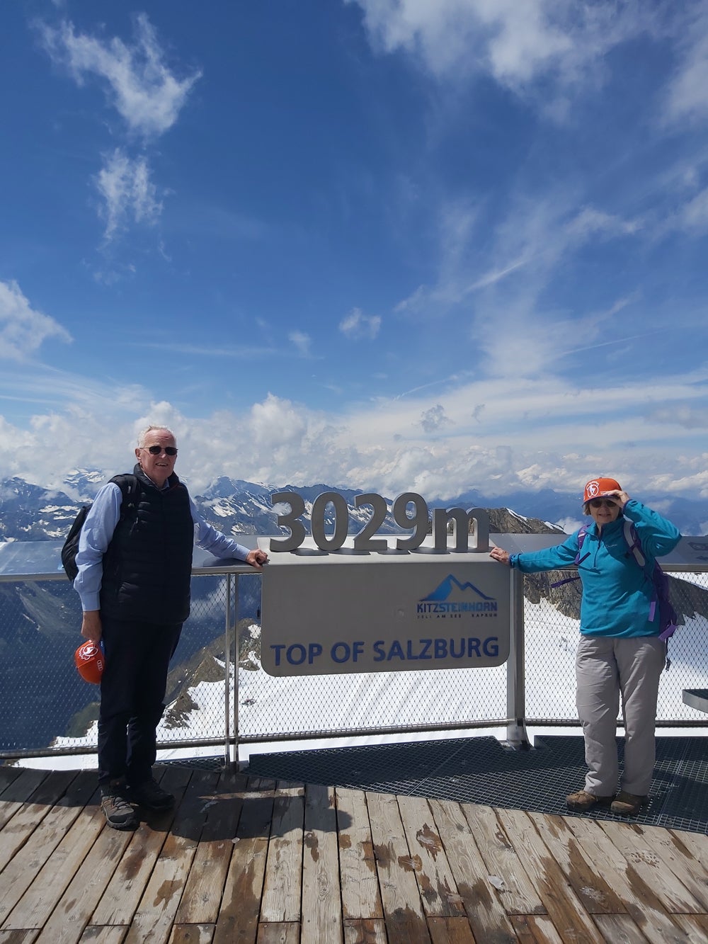 Nina Sparks, 31, with her dad, David Sparks, 79, in Salzburg(Collect/PA Real Life)