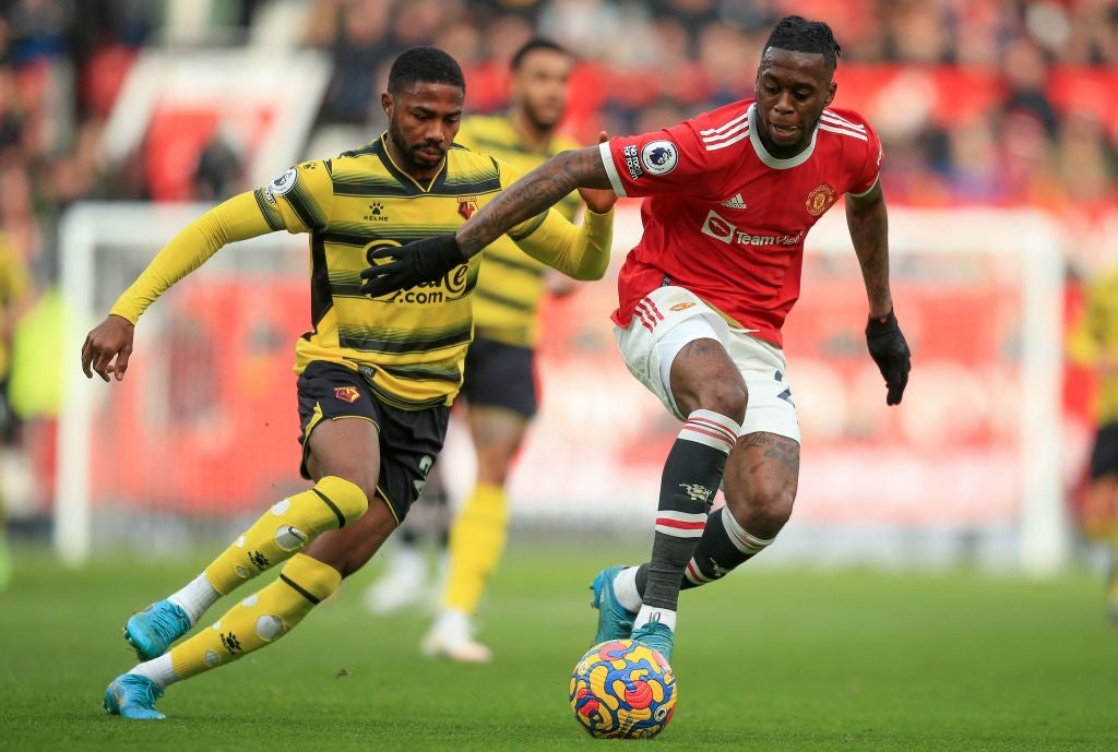 Wan-Bissaka has had a chastening season at Man Utd