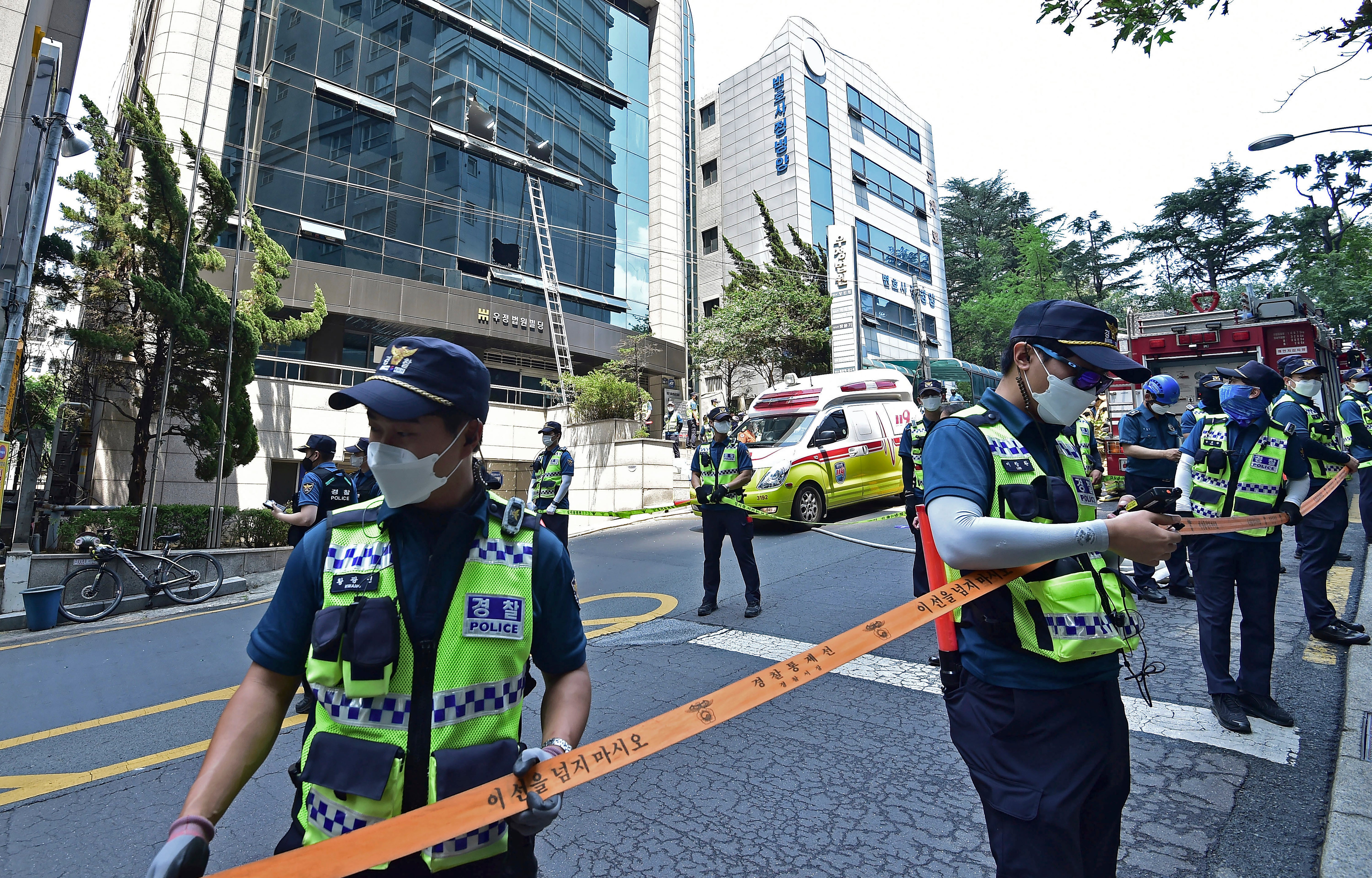 A number of people were killed and dozens of others injured on Thursday in a fire that spread through an office building in South Korea’s Daegu city