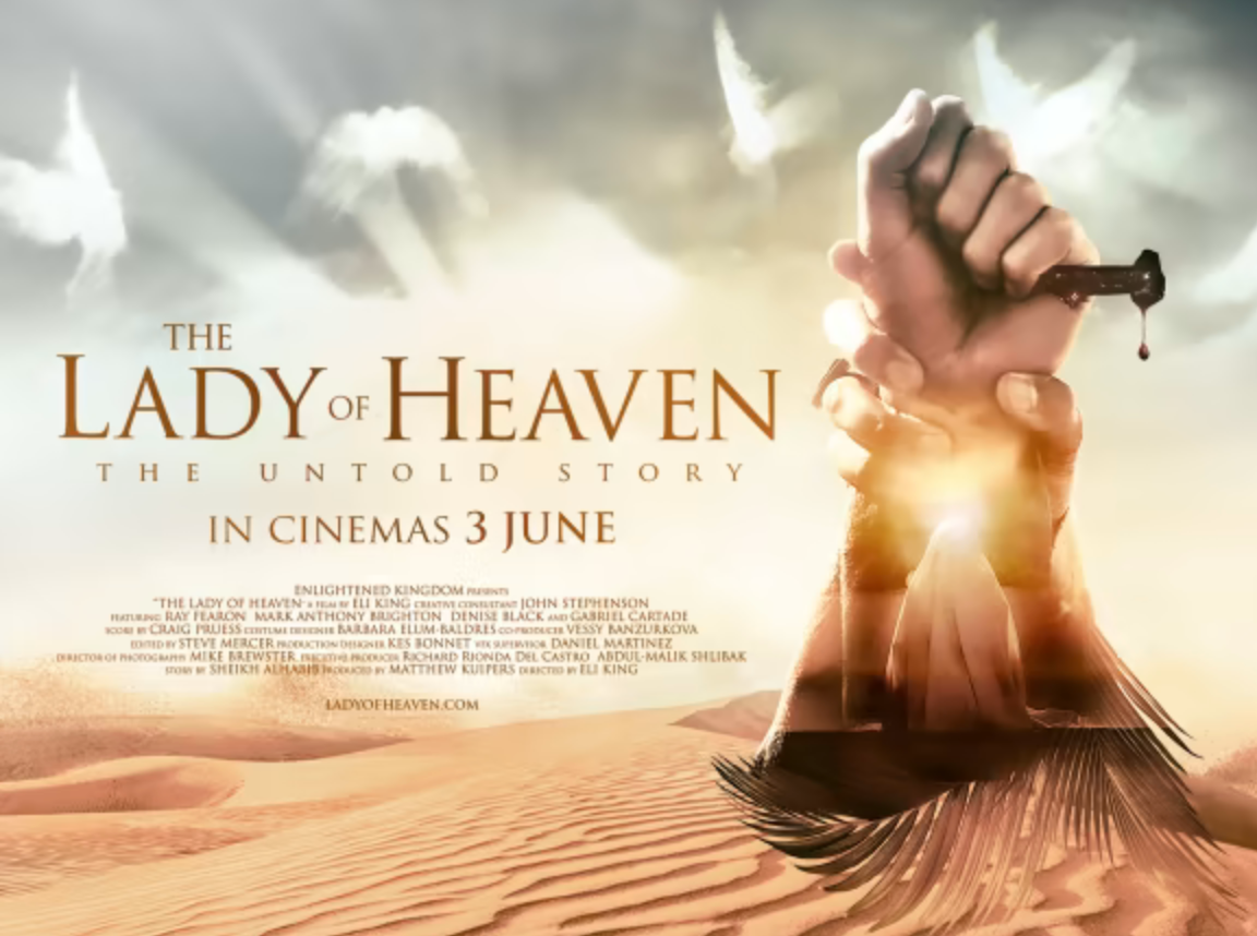 Poster for controversial new film ‘The Lady of Heaven’