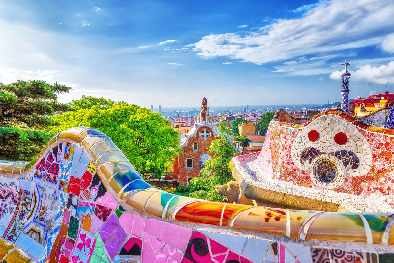 Barcelona’s popular Park Guell
