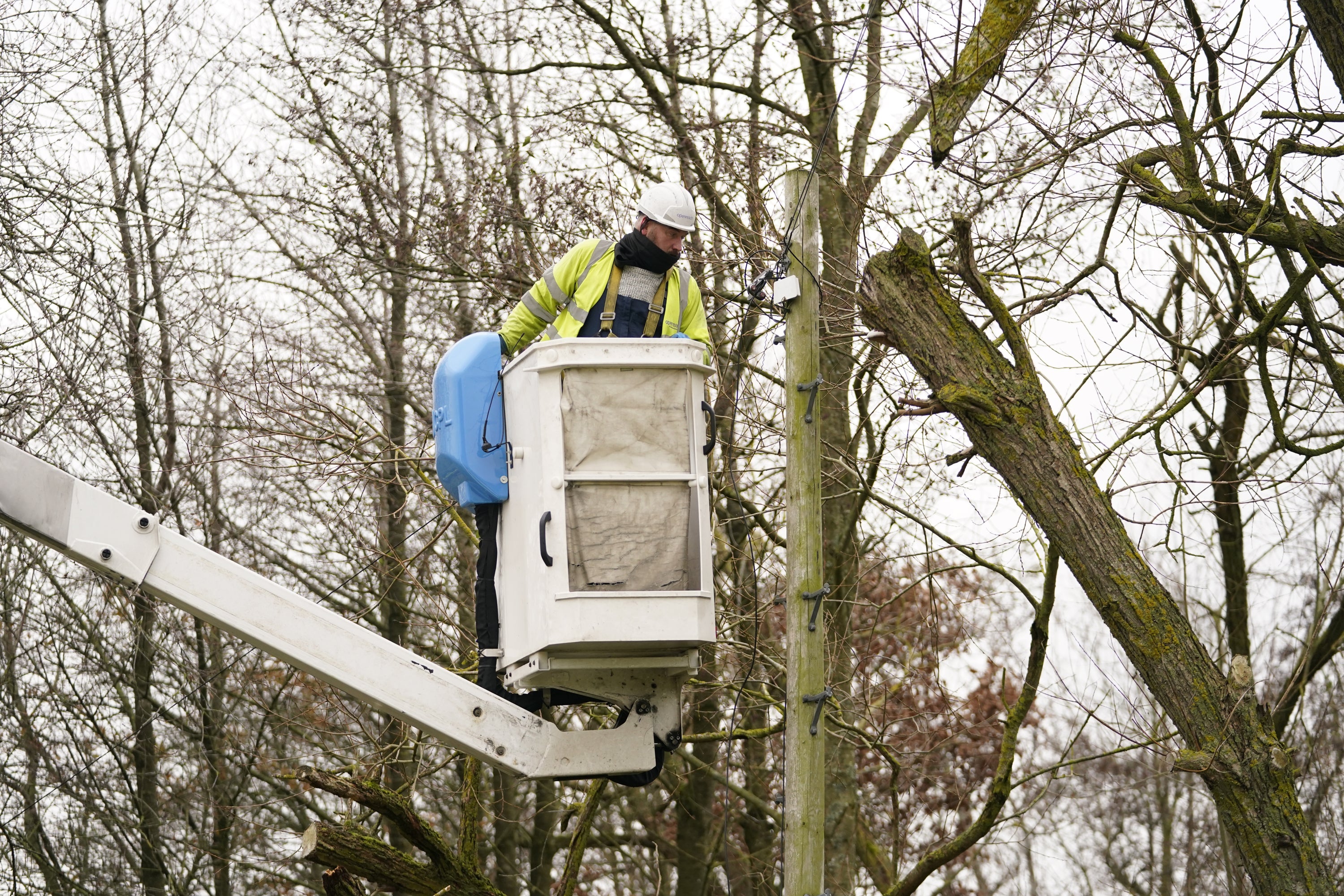 Some people were left without power for more than a week after damage caused by Storm Arwen (Danny Lawson/PA)