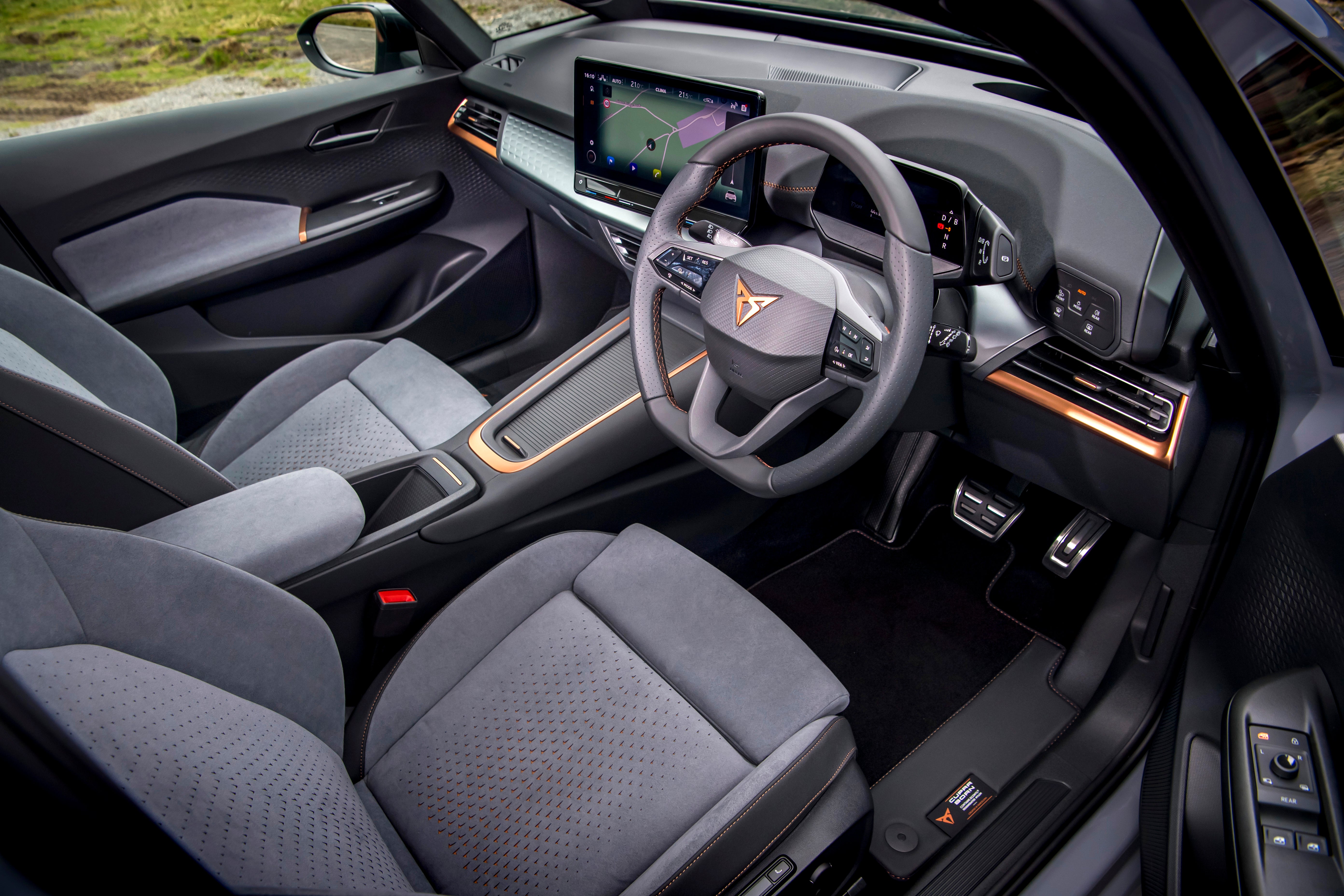 The interior is stylish, classy and carefully detailed