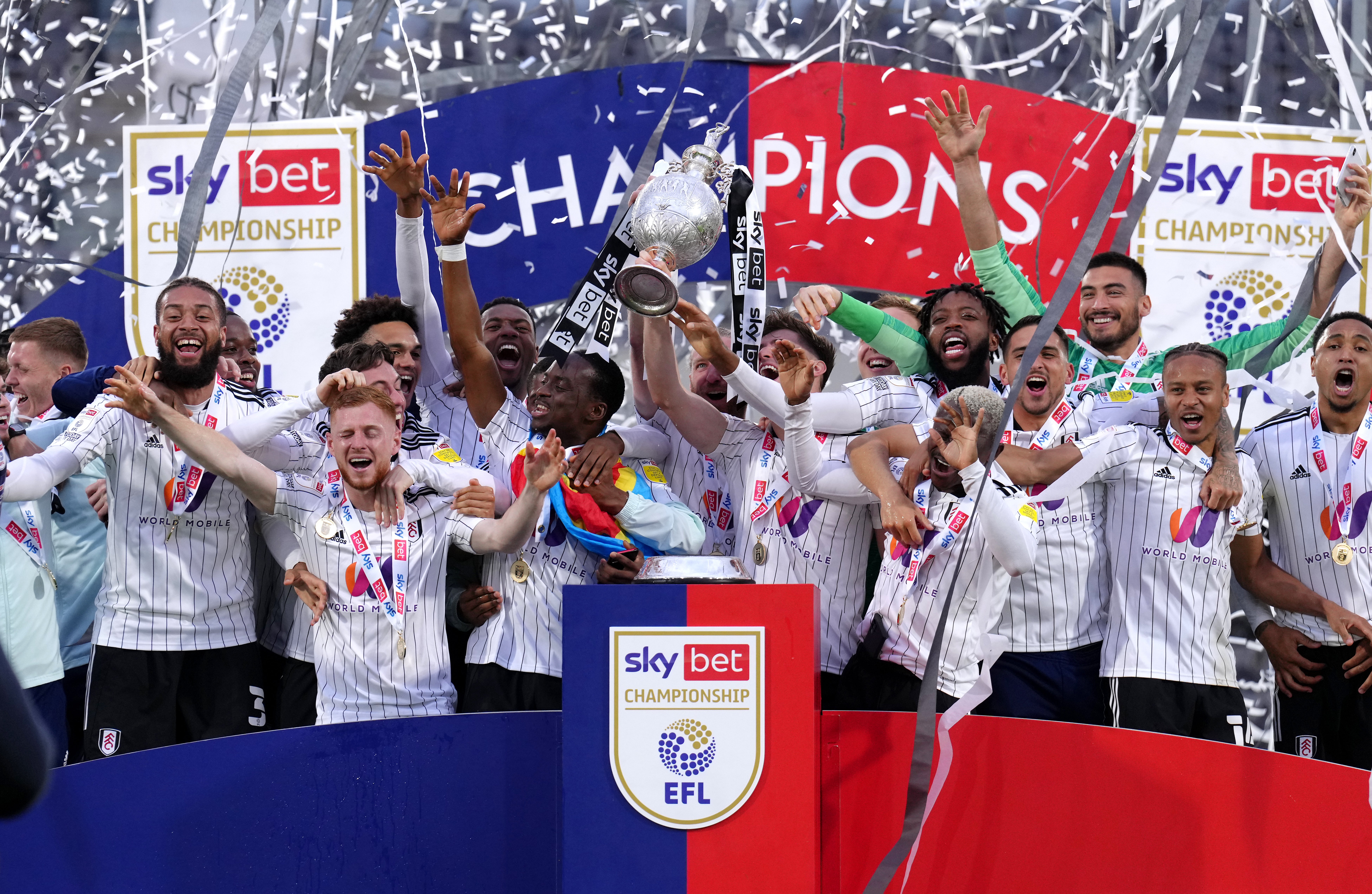 Fulham enjoyed a memorable Championship campaign (John Walton/PA)