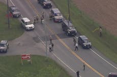 Three people killed and another critically injured in mass shooting at Maryland business