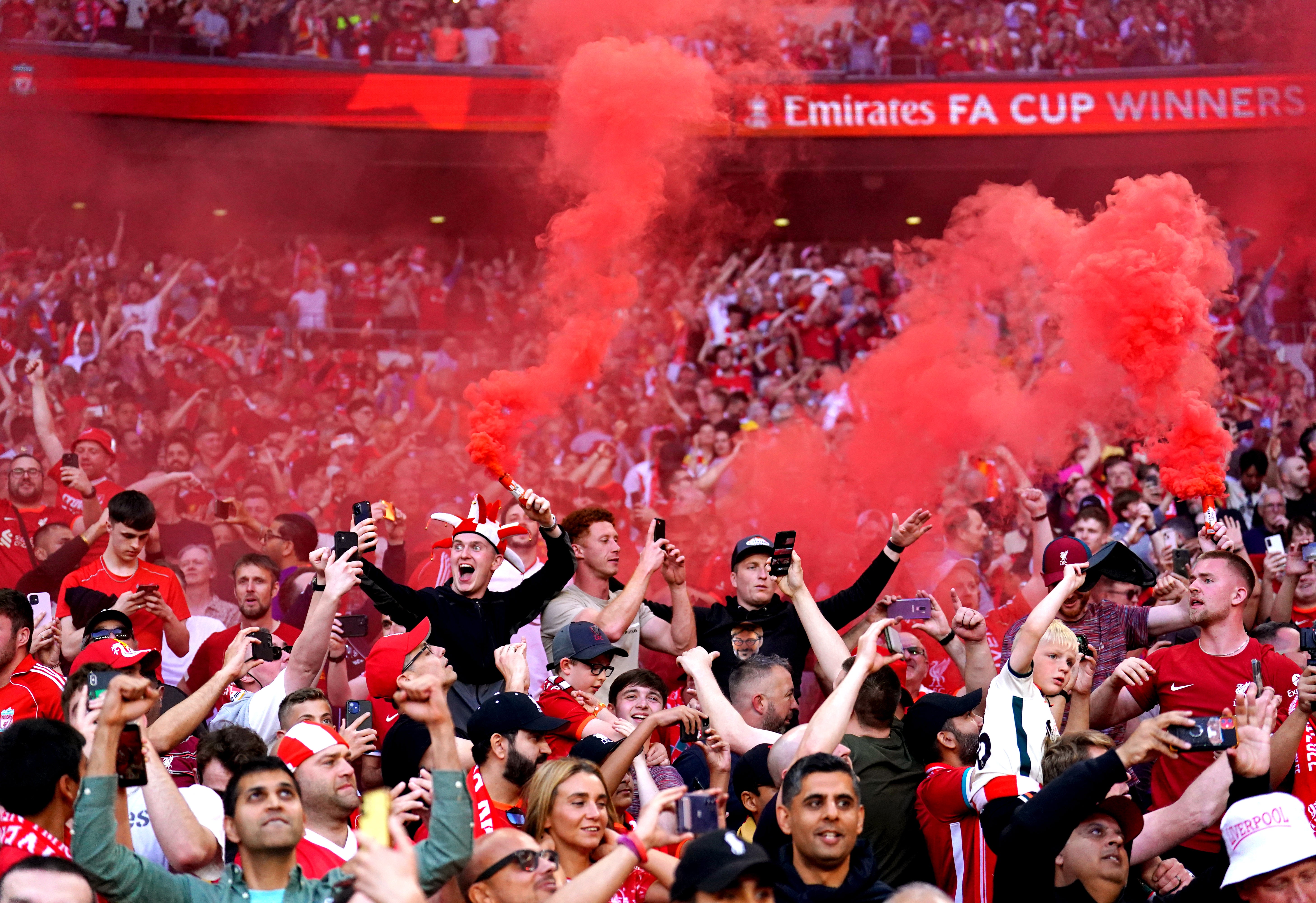 A new report suggests the Premier League’s ‘big six’ are not making the most of their relationship with fans (Adam Davy/PA)