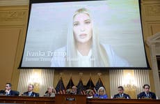 Jan 6 hearings - live: Testimony reveals Ivanka Trump accepted 2020 election was not stolen