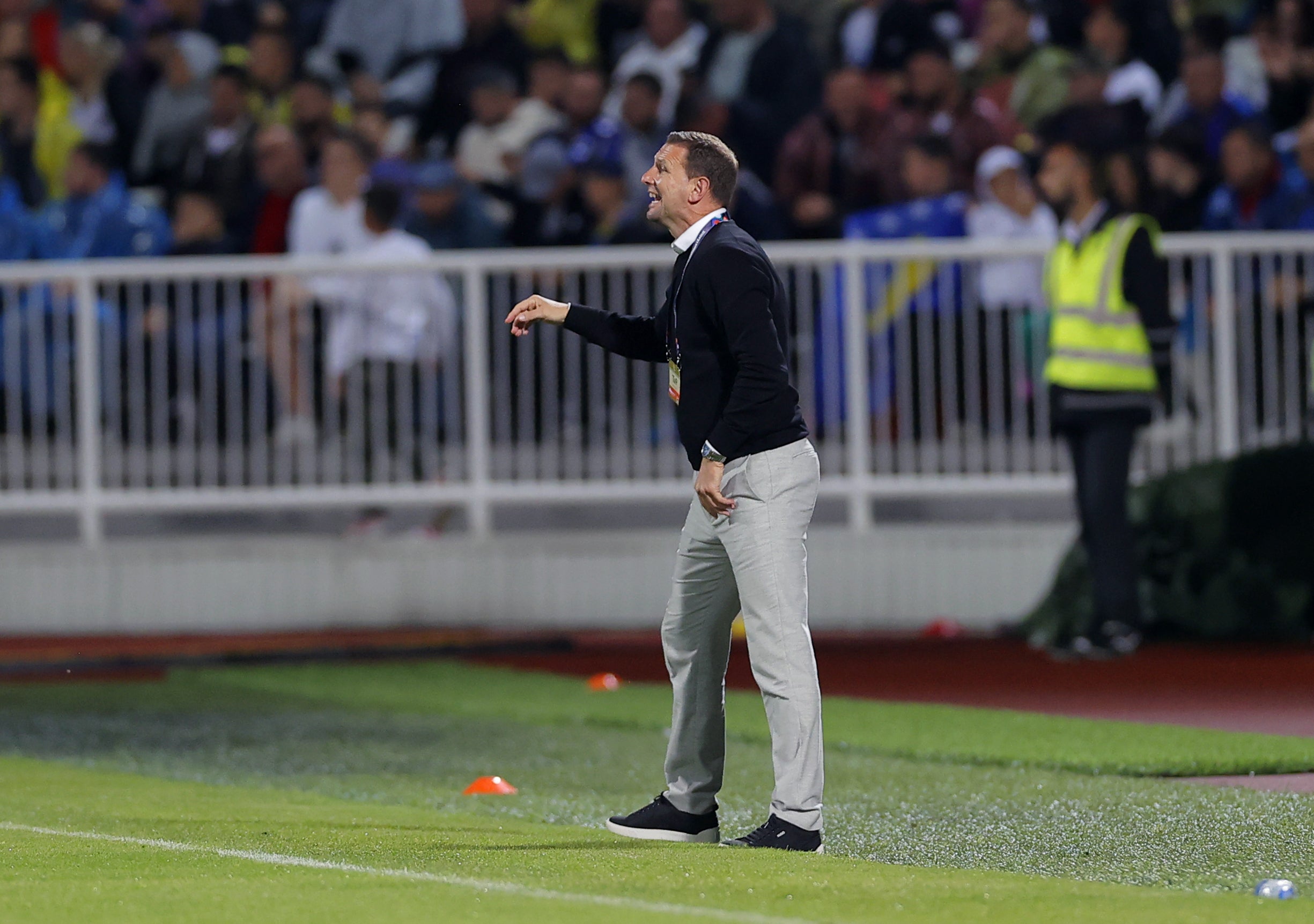 Northern Ireland manager Ian Baraclough (Valdrin Xhemaj/PA)