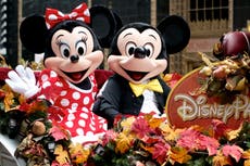 ‘Disney adult’ couple spark backlash after paying for Mickey Mouse appearance over wedding food