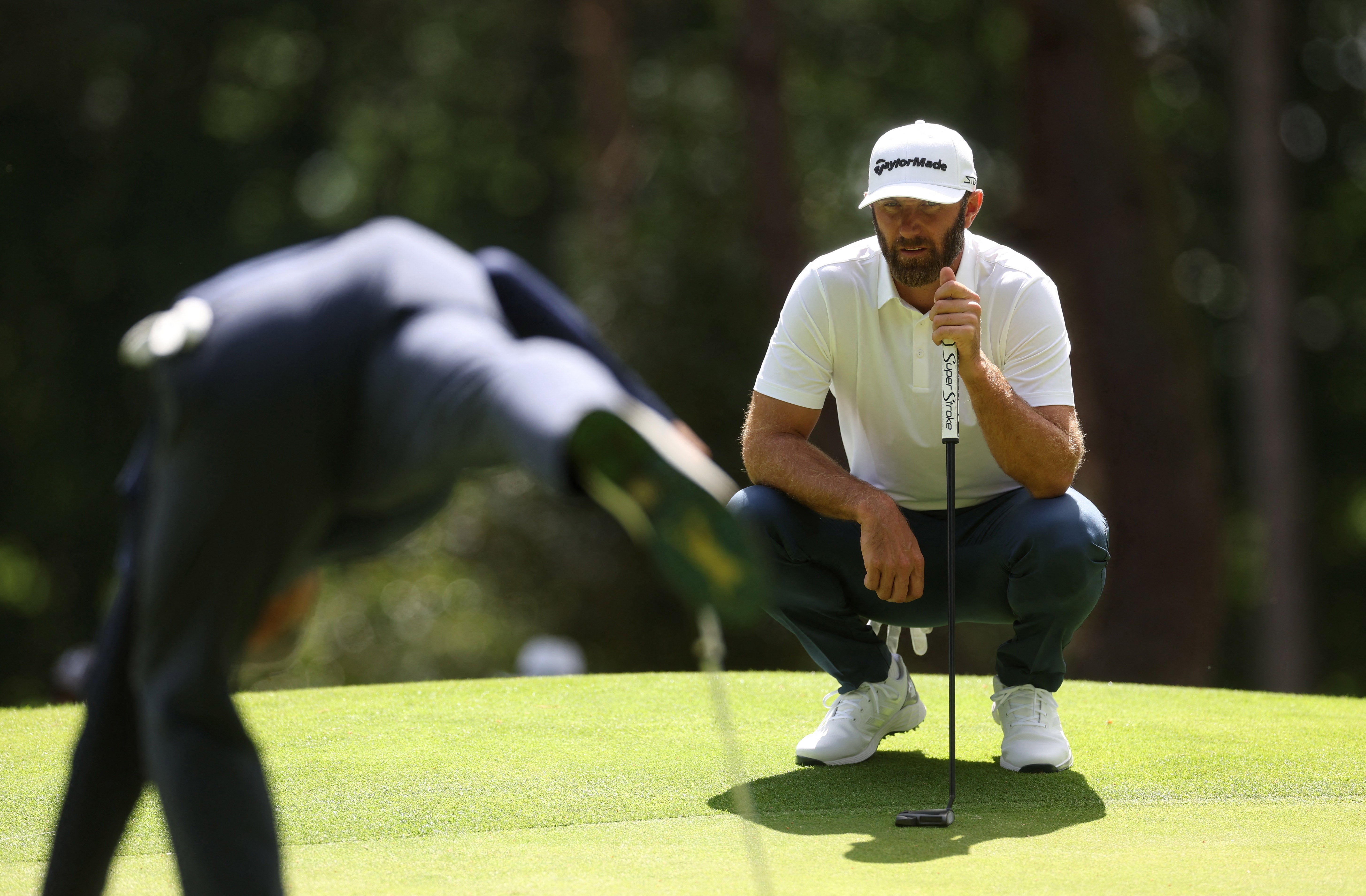 Dustin Johnson is one of those players at the LIV Golf event