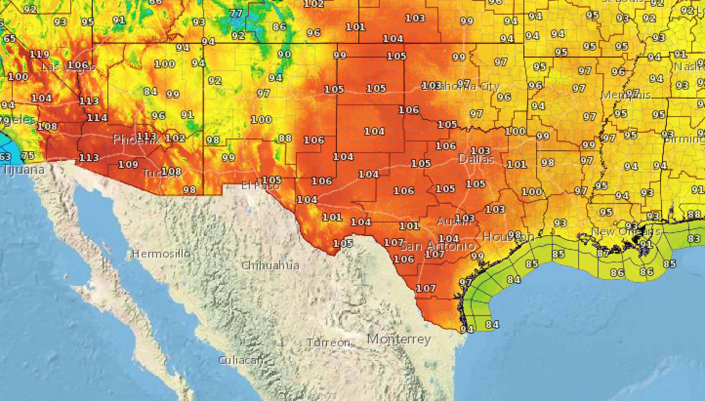Texas grid to break power use record as 40m Americans face sweltering heatwave this weekend