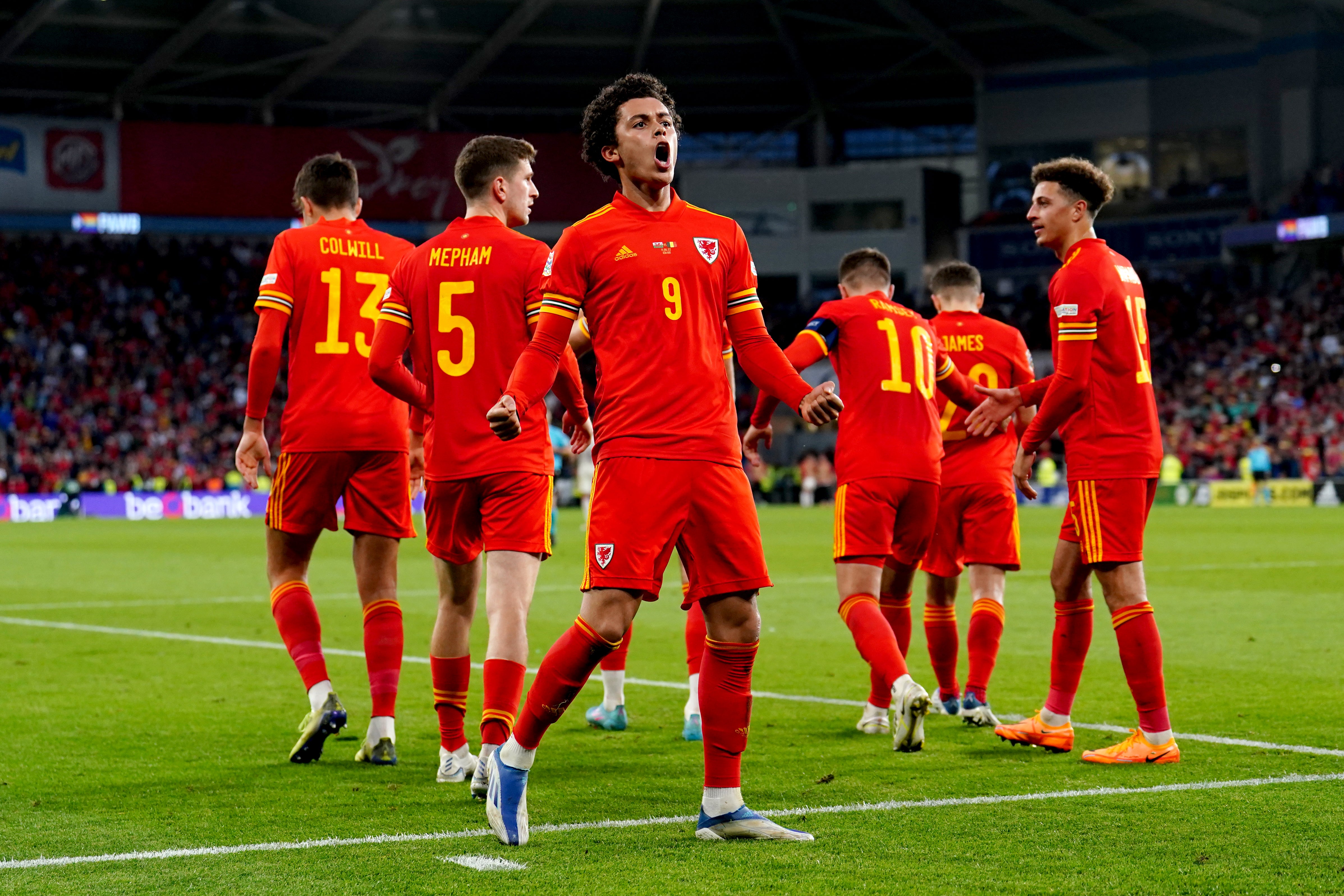 Martinez felt Brennan Johnson’s equaliser should not have counted (David Davies/PA)