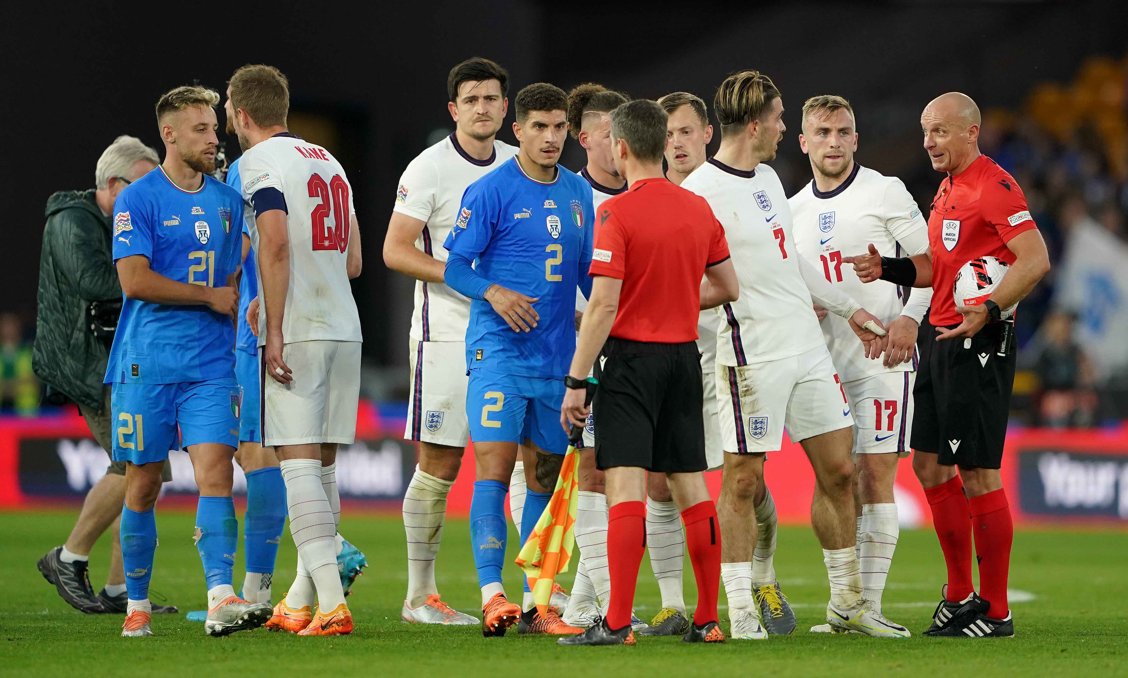 England drew with Italy on Saturday night (Zac Goodwin/PA)