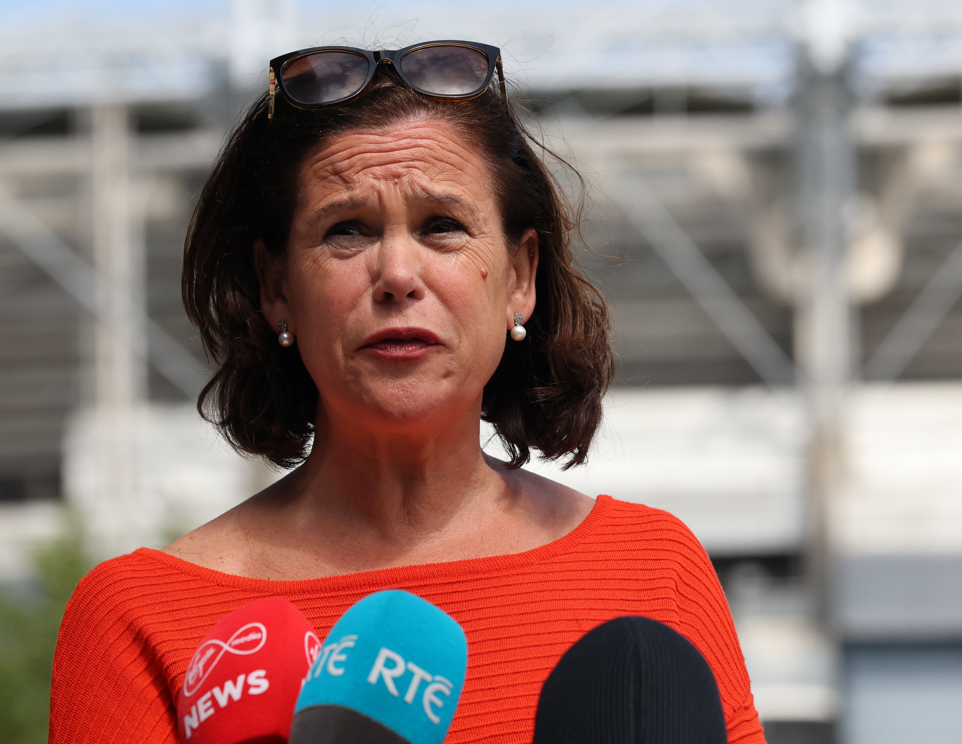 Sinn Fein’s President Mary Lou McDonald has said preparations should begin for a referendum on Irish unity (Sam Boal/PA)