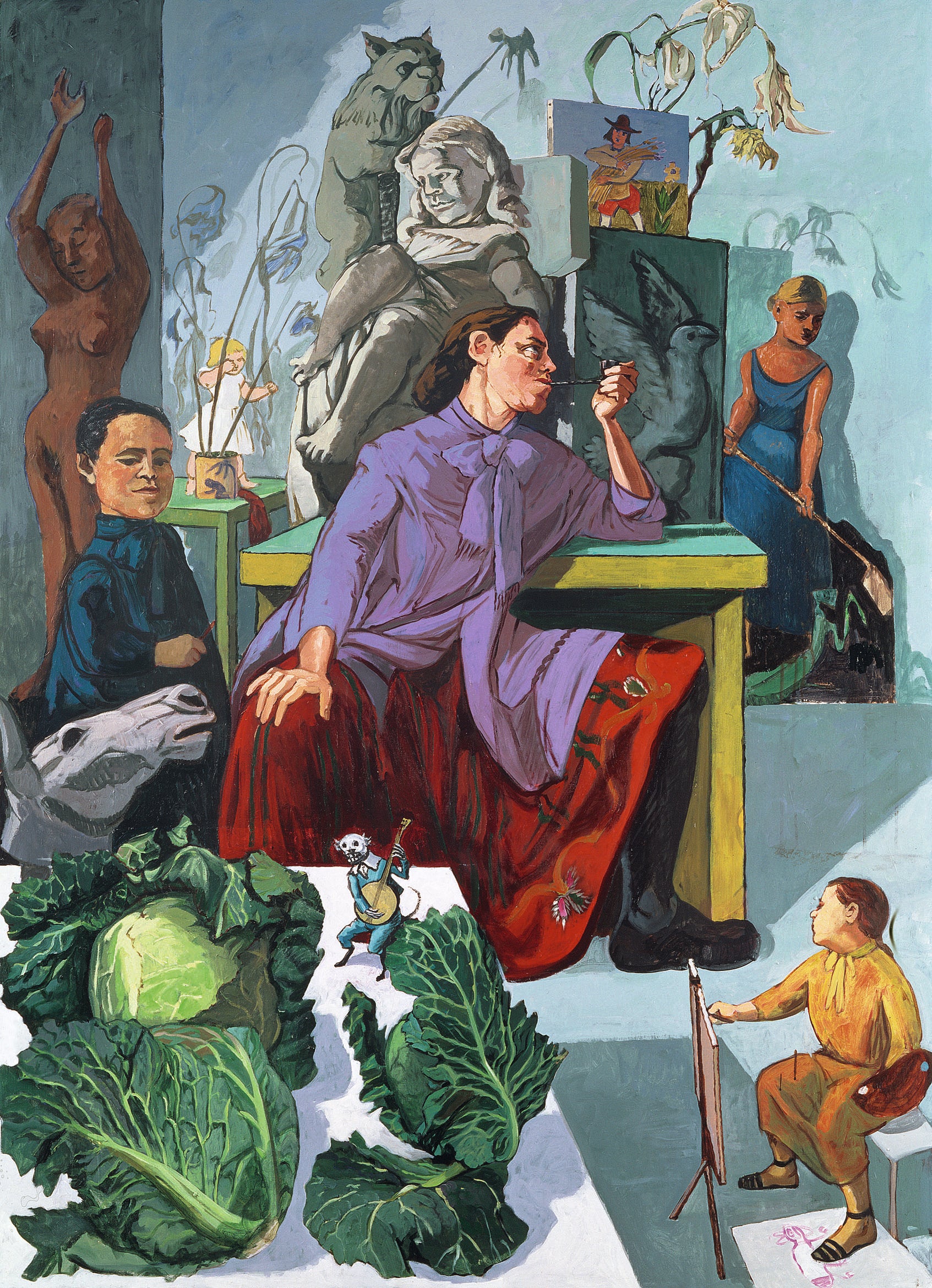 ‘The Artist in Her Studio’ by Paula Rego